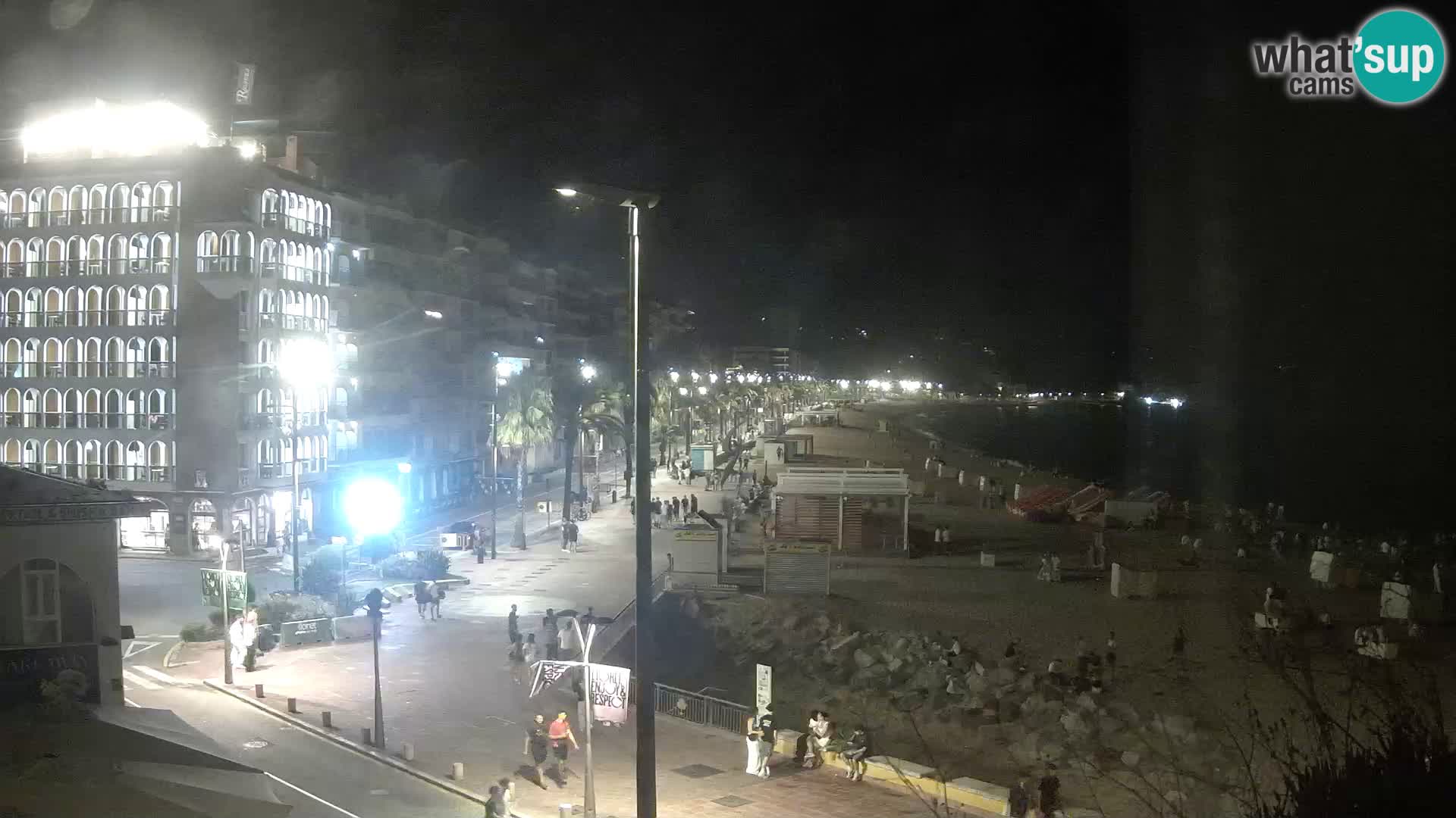 Kamera v živo Lloret de Mar – Glavna plaža