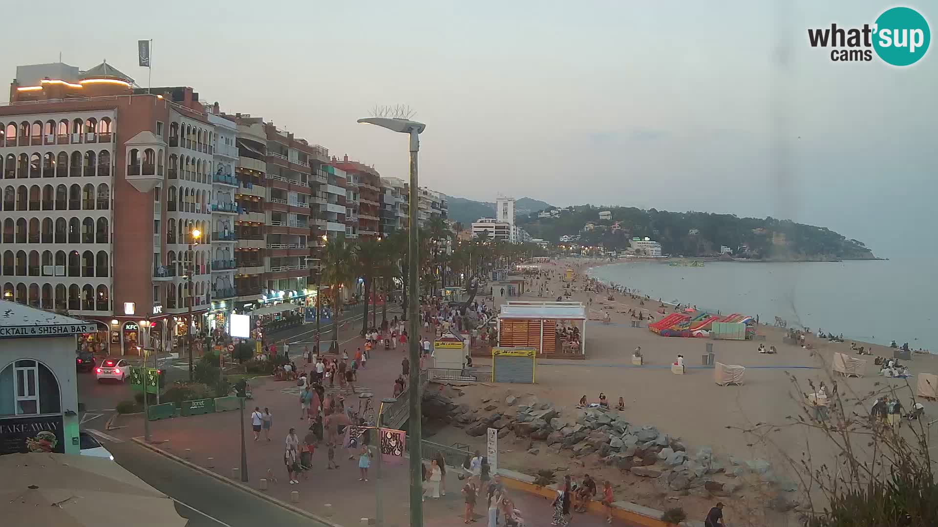 Kamera v živo Lloret de Mar – plaža