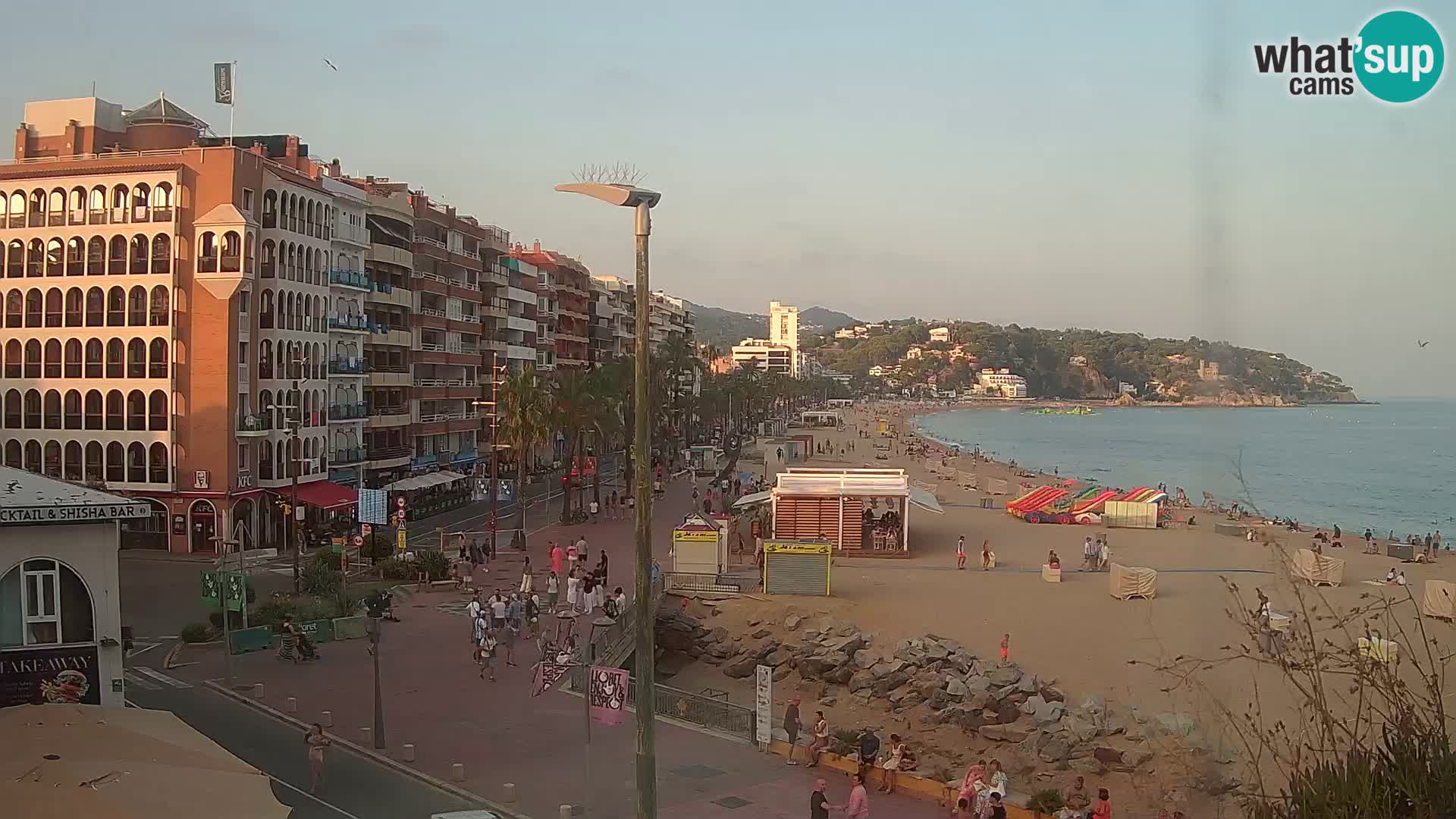 Kamera v živo Lloret de Mar – plaža