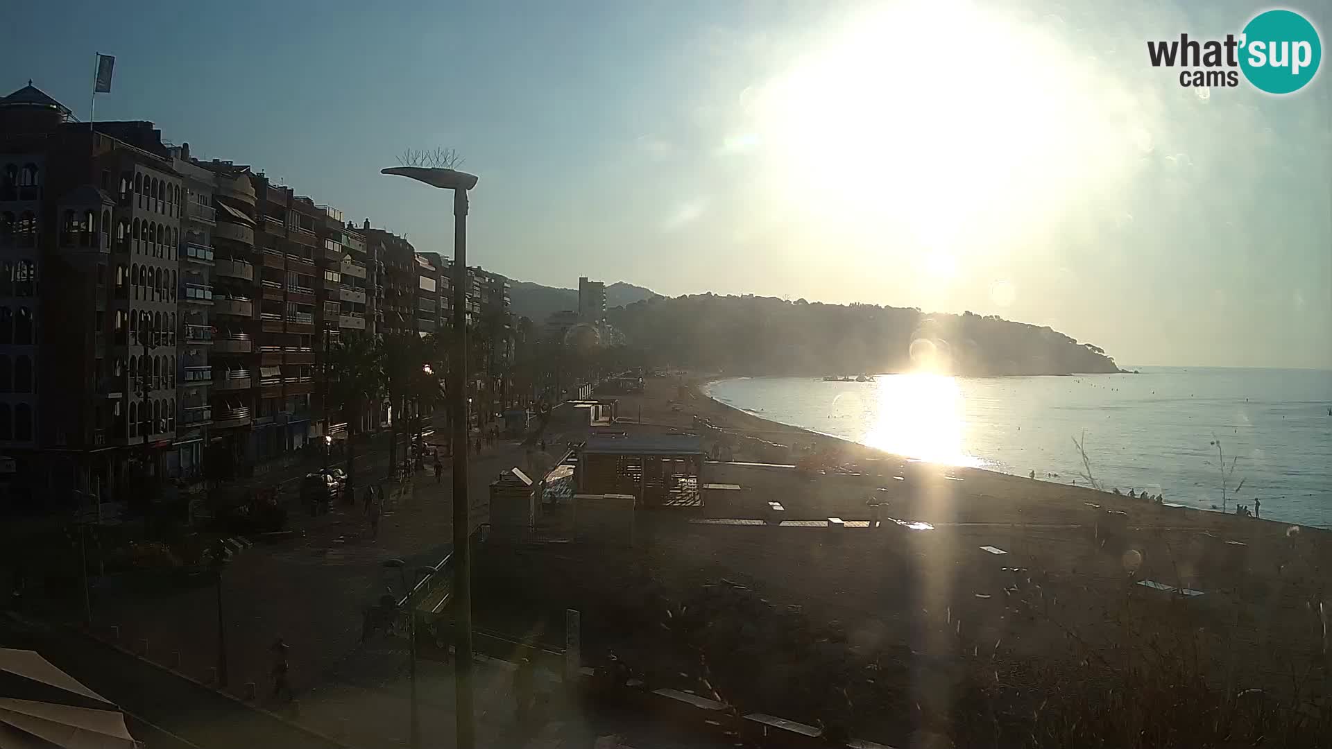Kamera v živo Lloret de Mar – Glavna plaža