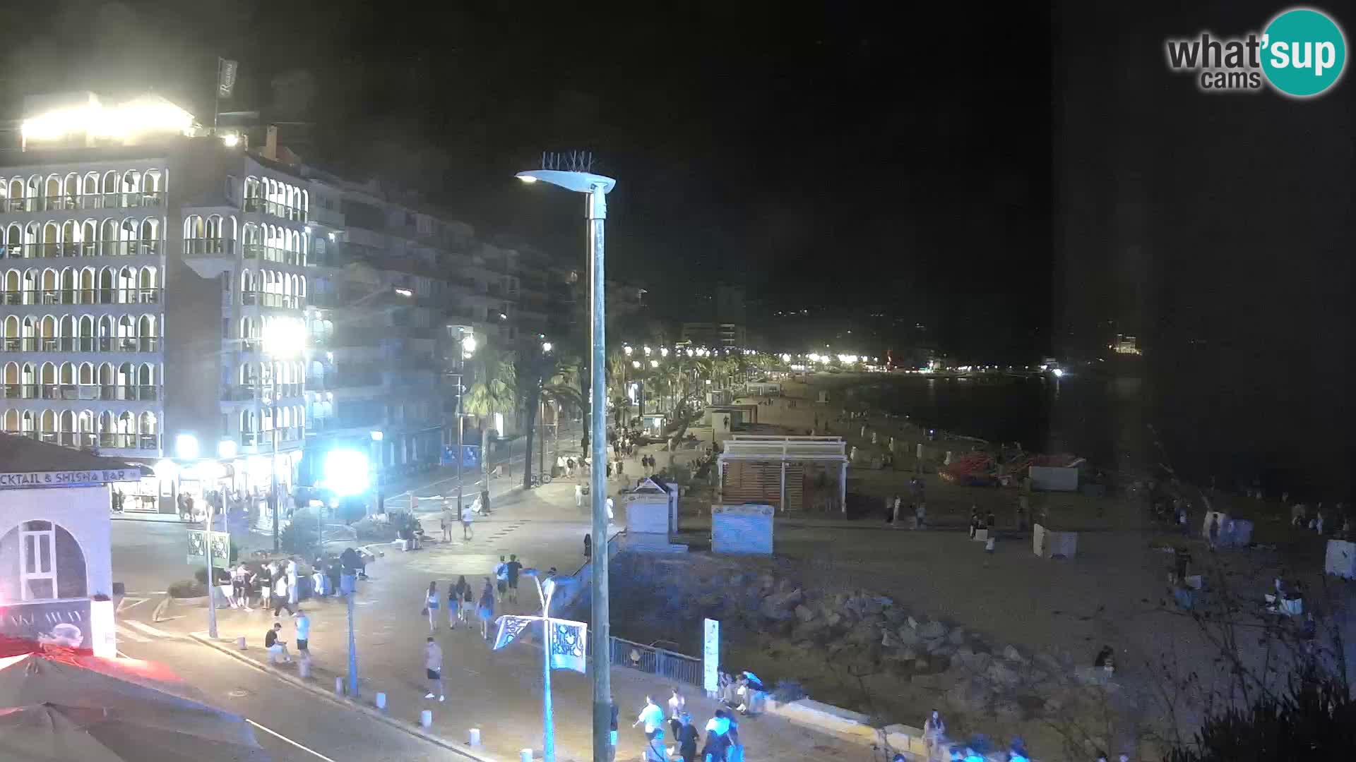 Web kamera Lloret de Mar – plaža