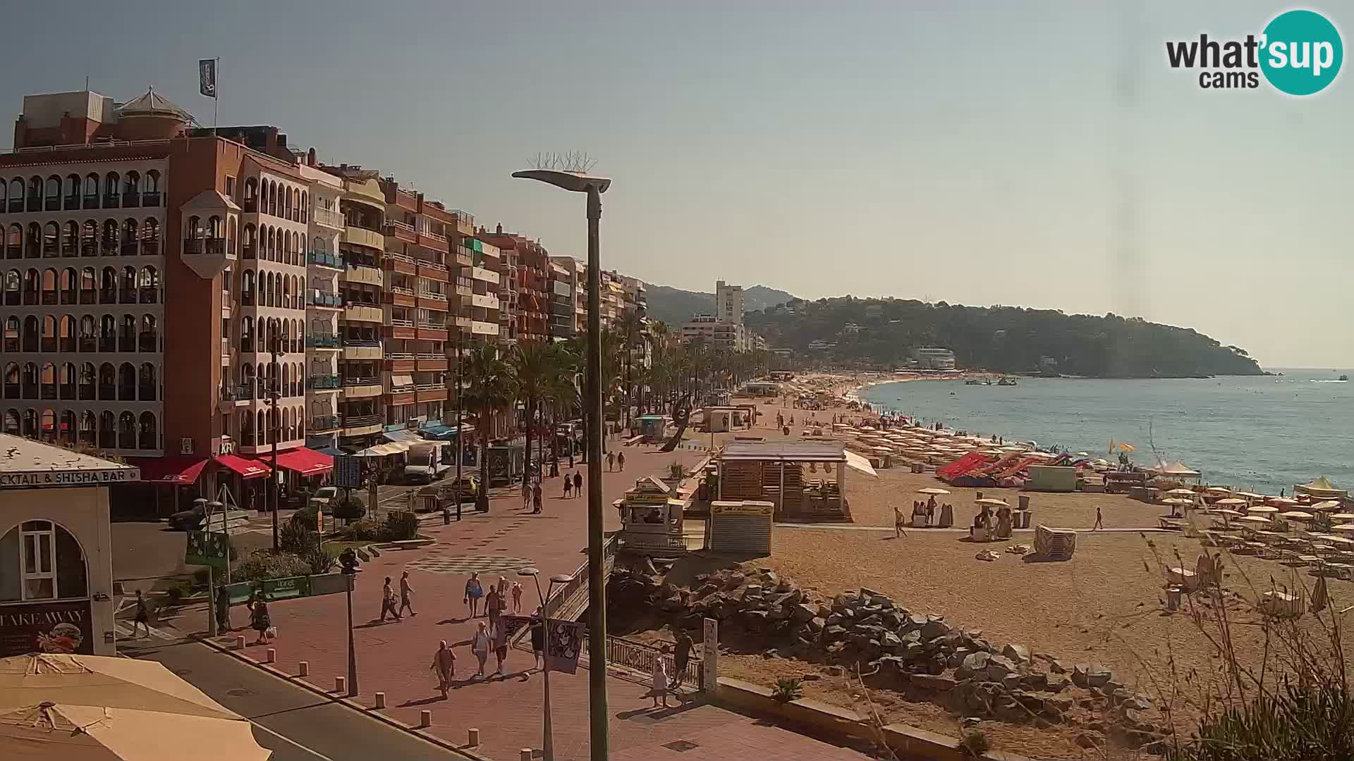 Kamera v živo Lloret de Mar – plaža