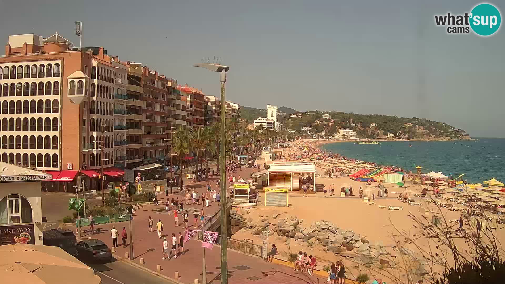 Webcam live Lloret de Mar – Hauptstrand