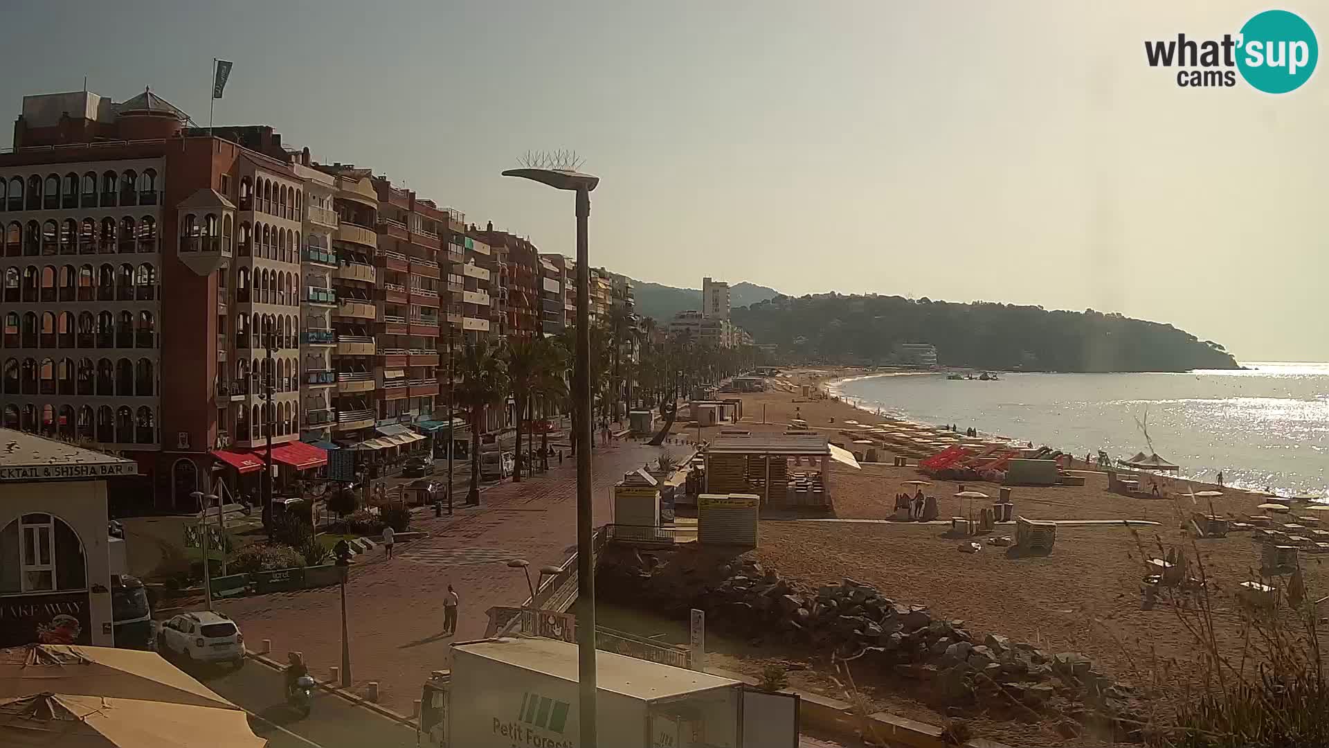 Webcam live Lloret de Mar – la spiaggia principale