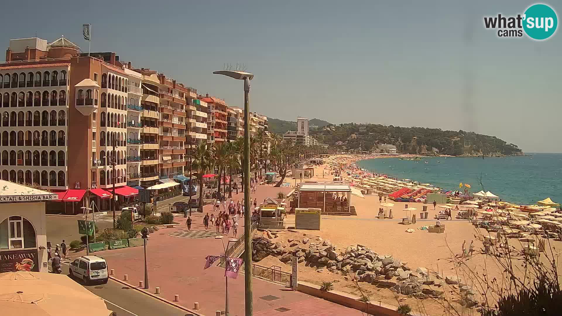 Webcam live Lloret de Mar – la spiaggia principale