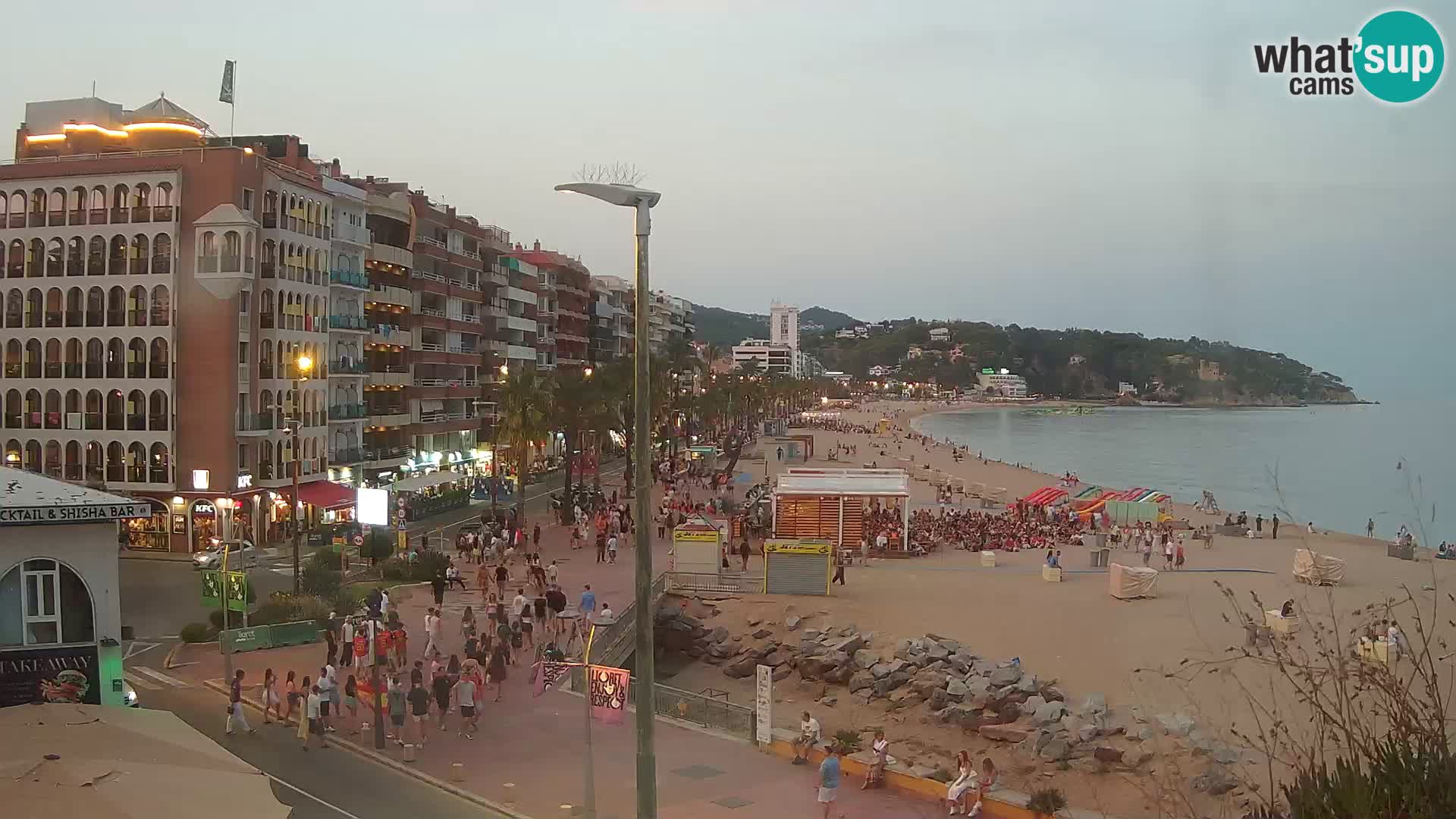 Webcam live Lloret de Mar – la spiaggia principale