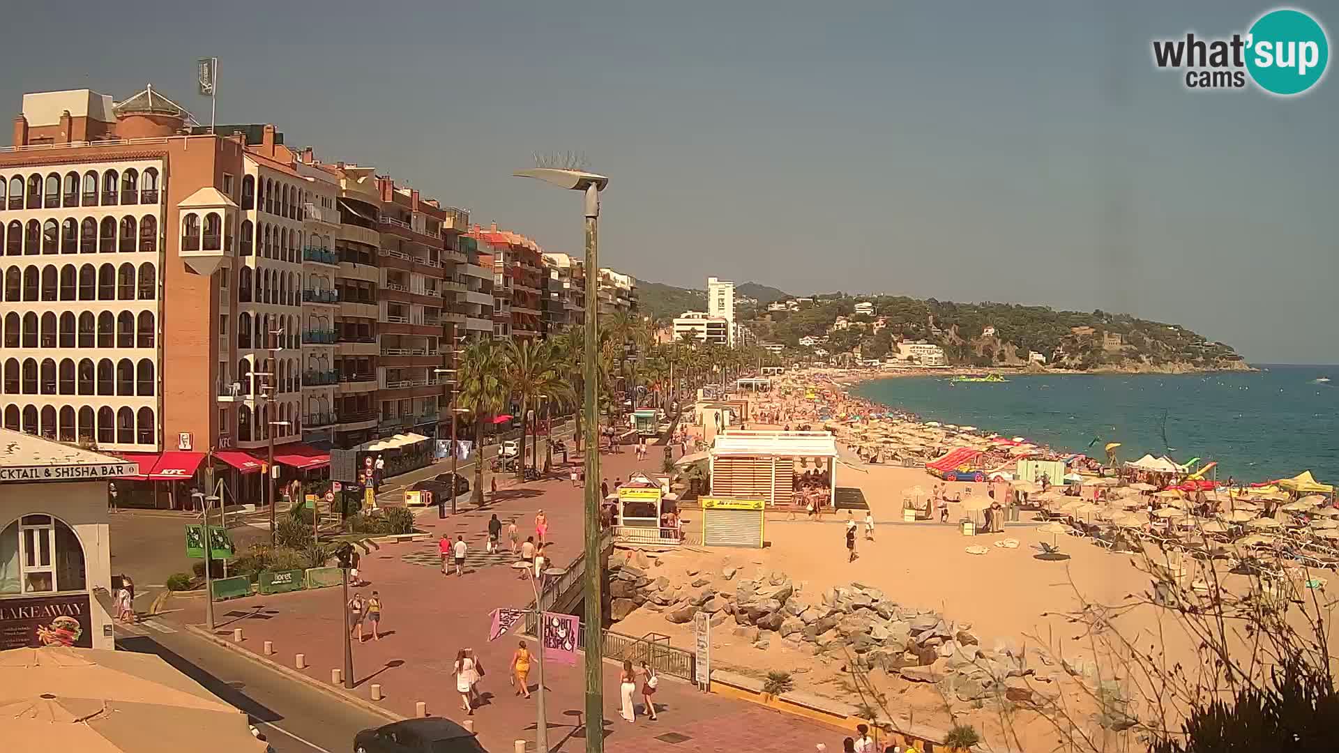 Webcam live Lloret de Mar – la spiaggia principale