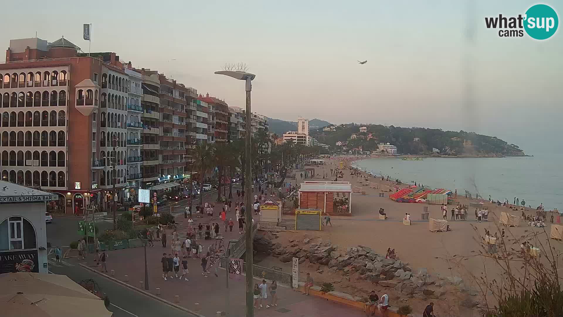 Webcam streaming Lloret de Mar – Plage