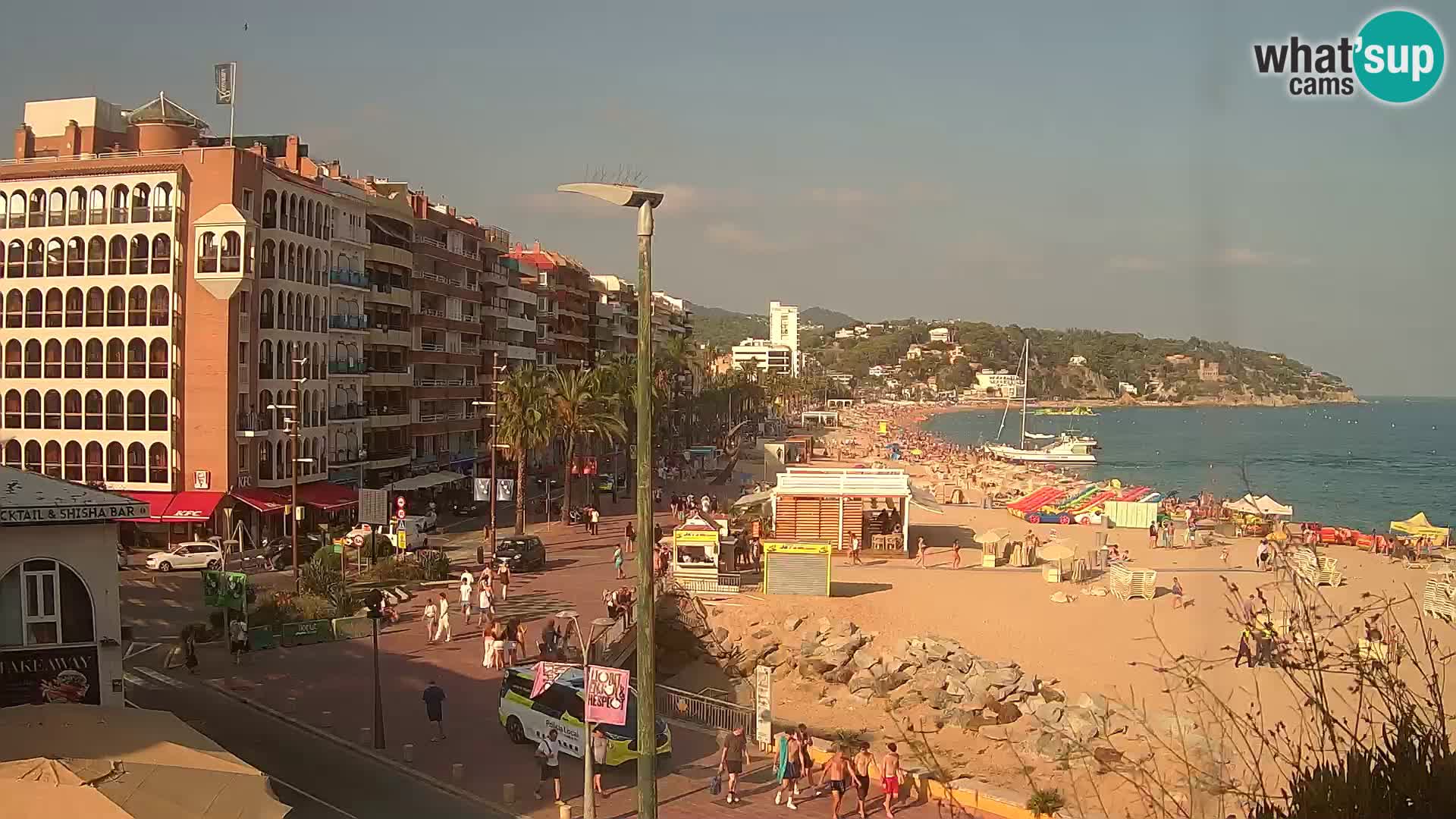Webcam live Lloret de Mar – la spiaggia principale