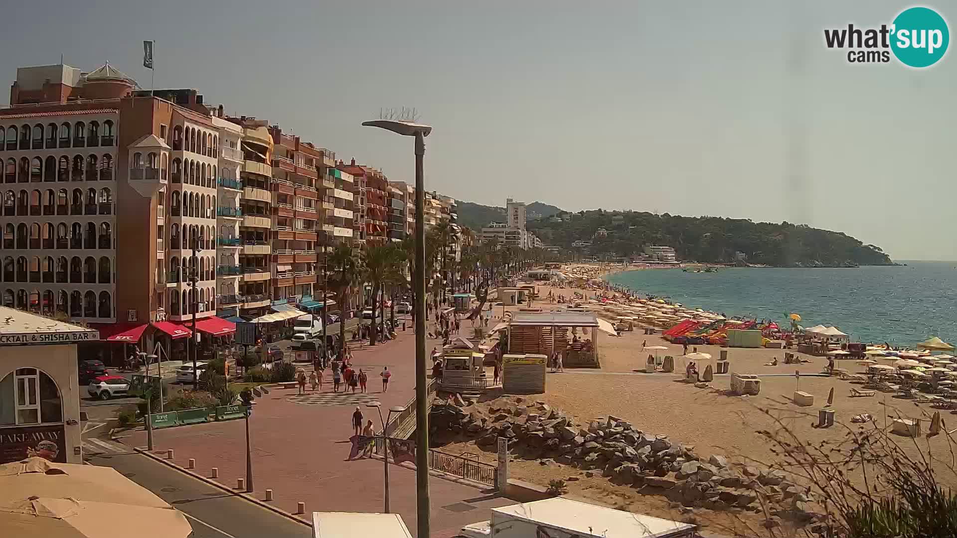 Webcam live Lloret de Mar – la spiaggia principale