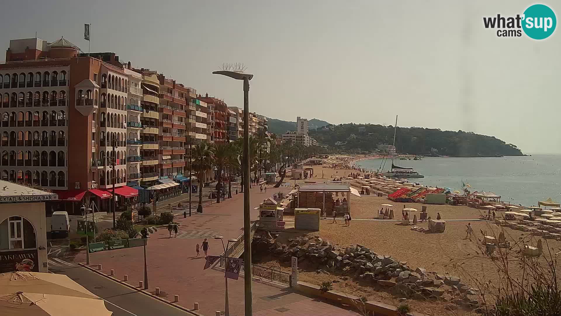 Webcam live Lloret de Mar – la spiaggia principale