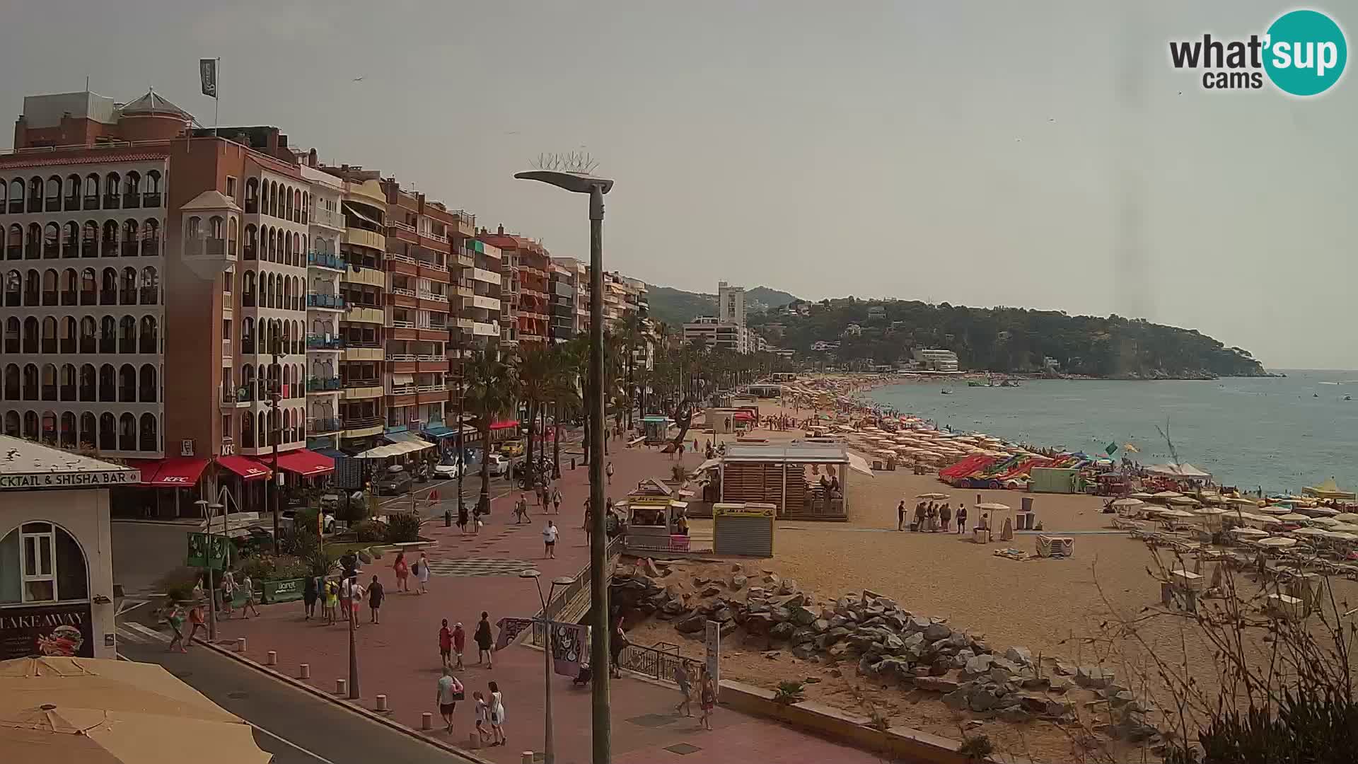 Kamera v živo Lloret de Mar – plaža