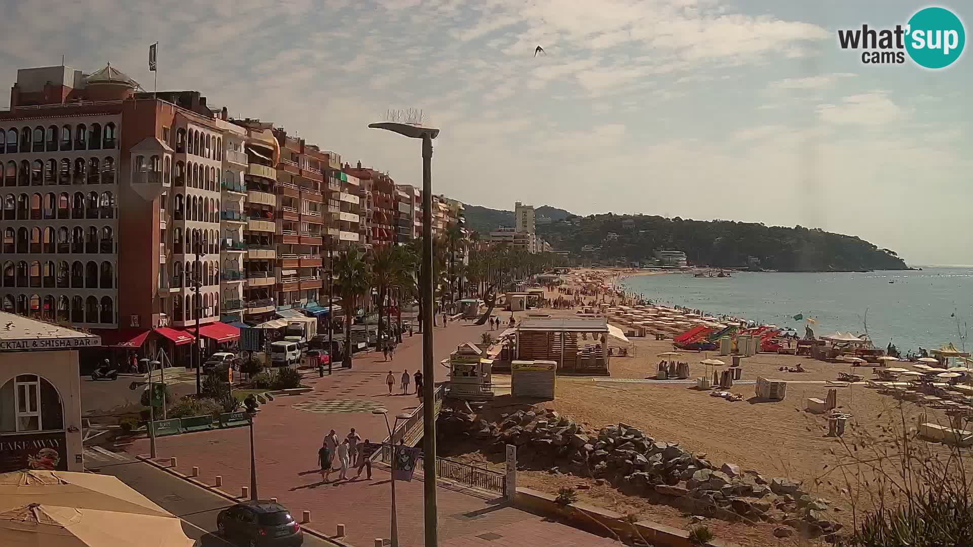 Webcam live Lloret de Mar – la spiaggia principale