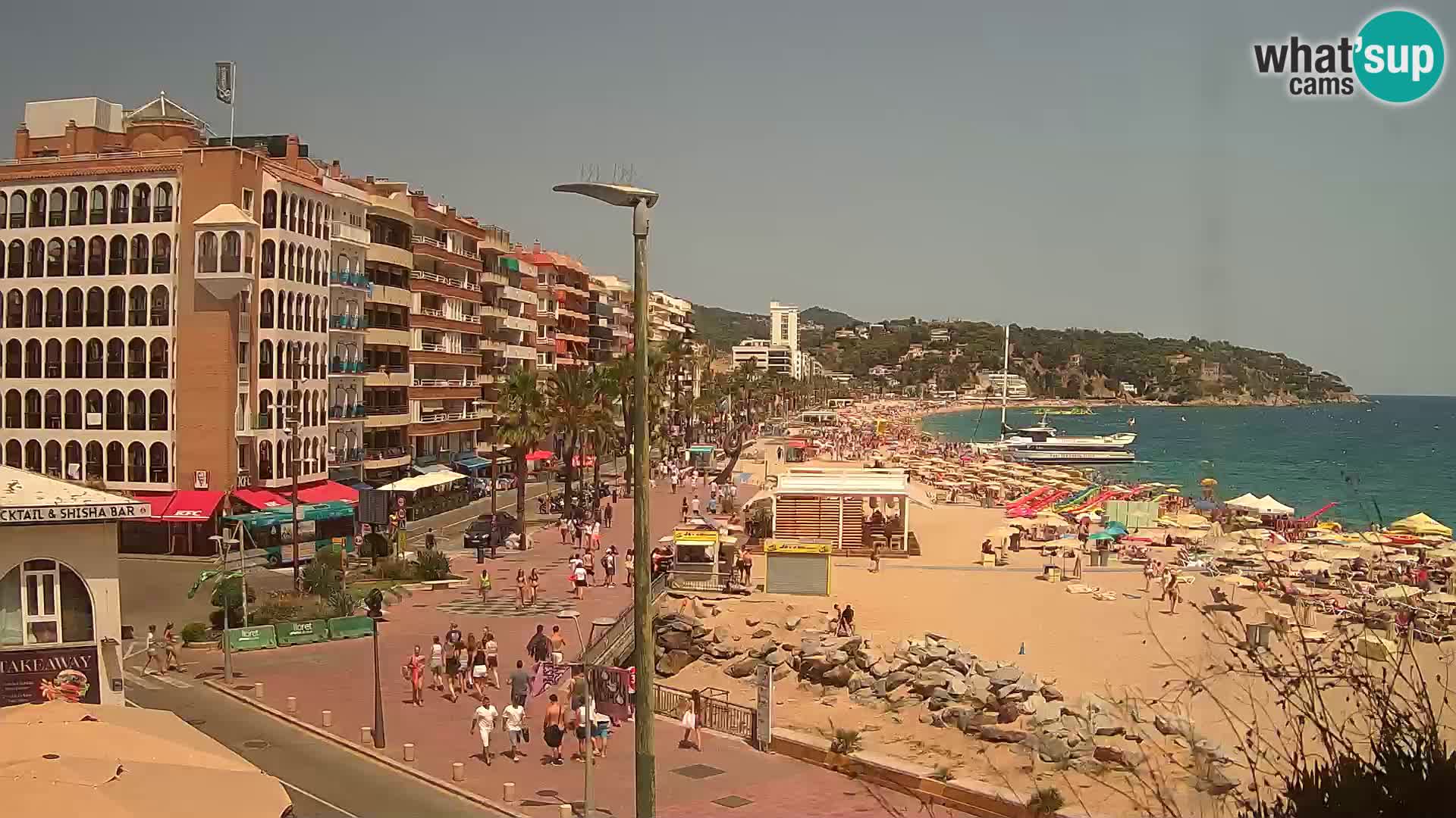Webcam live Lloret de Mar – Hauptstrand