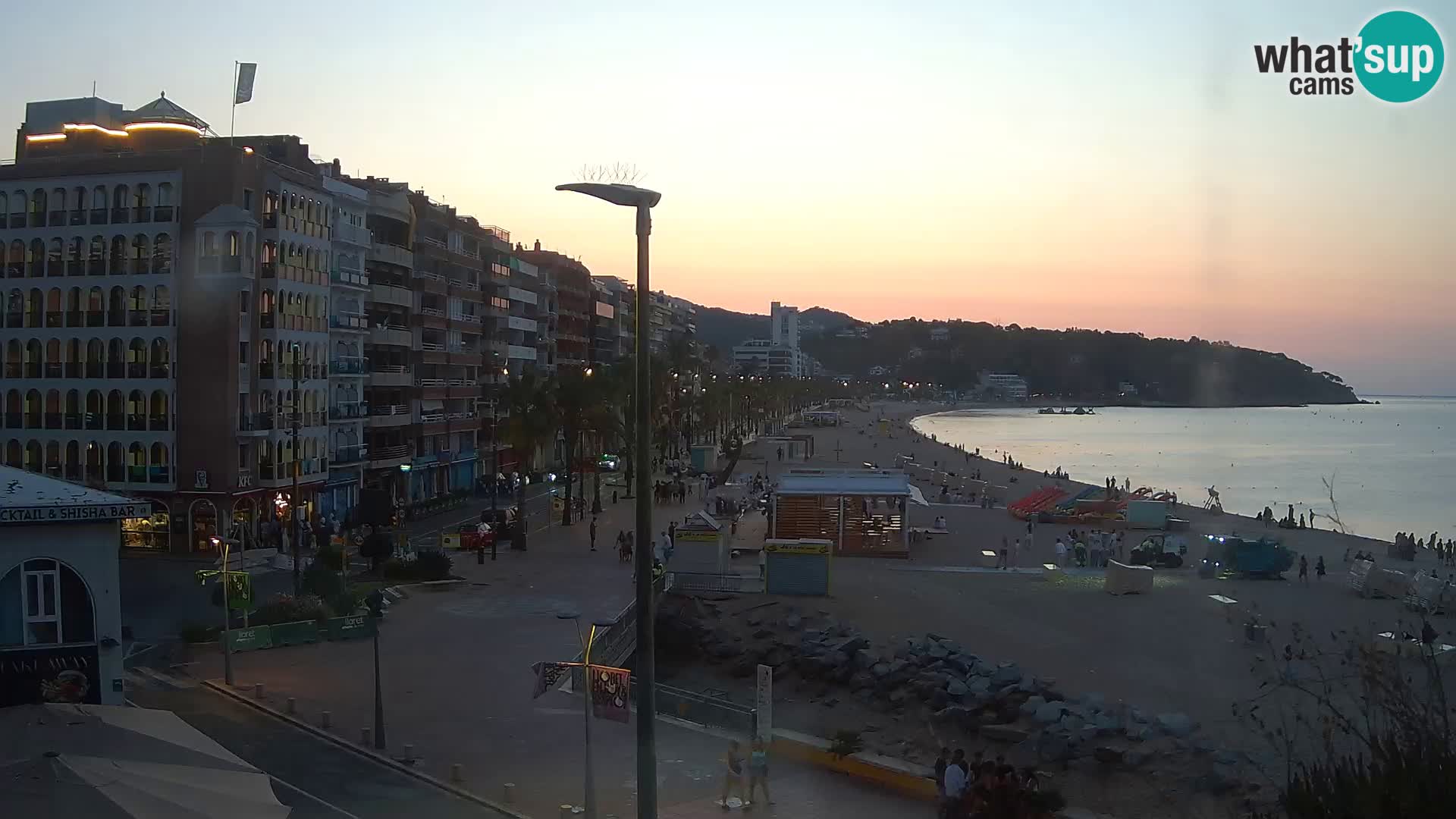 Webcam streaming Lloret de Mar – Plage