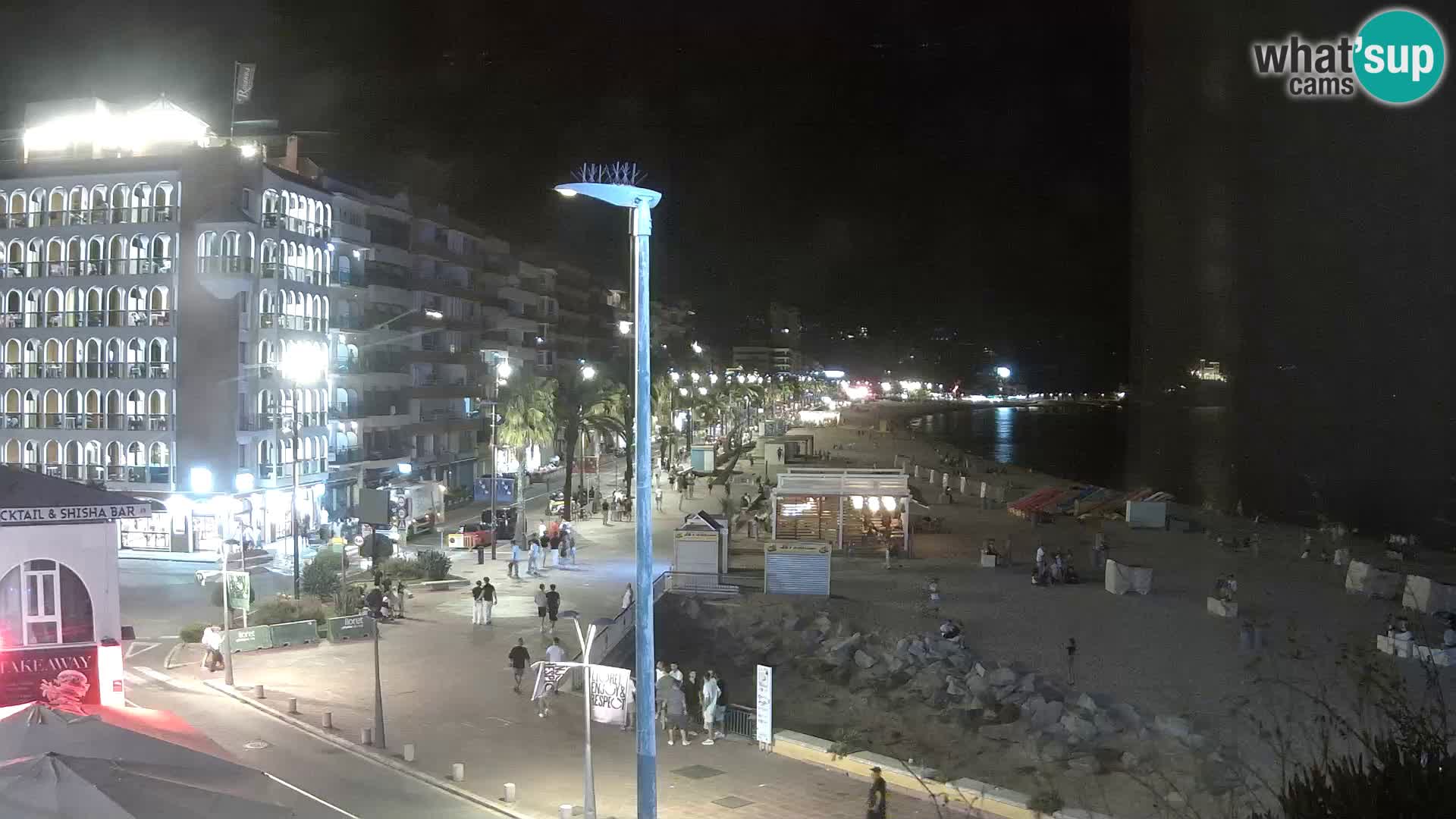 Web kamera Lloret de Mar – plaža
