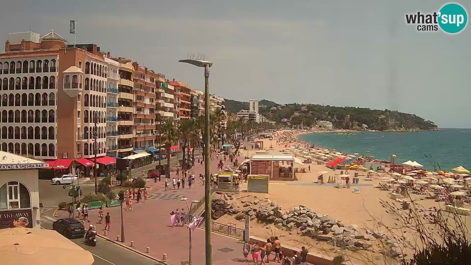 Webcam streaming Lloret de Mar – Plage