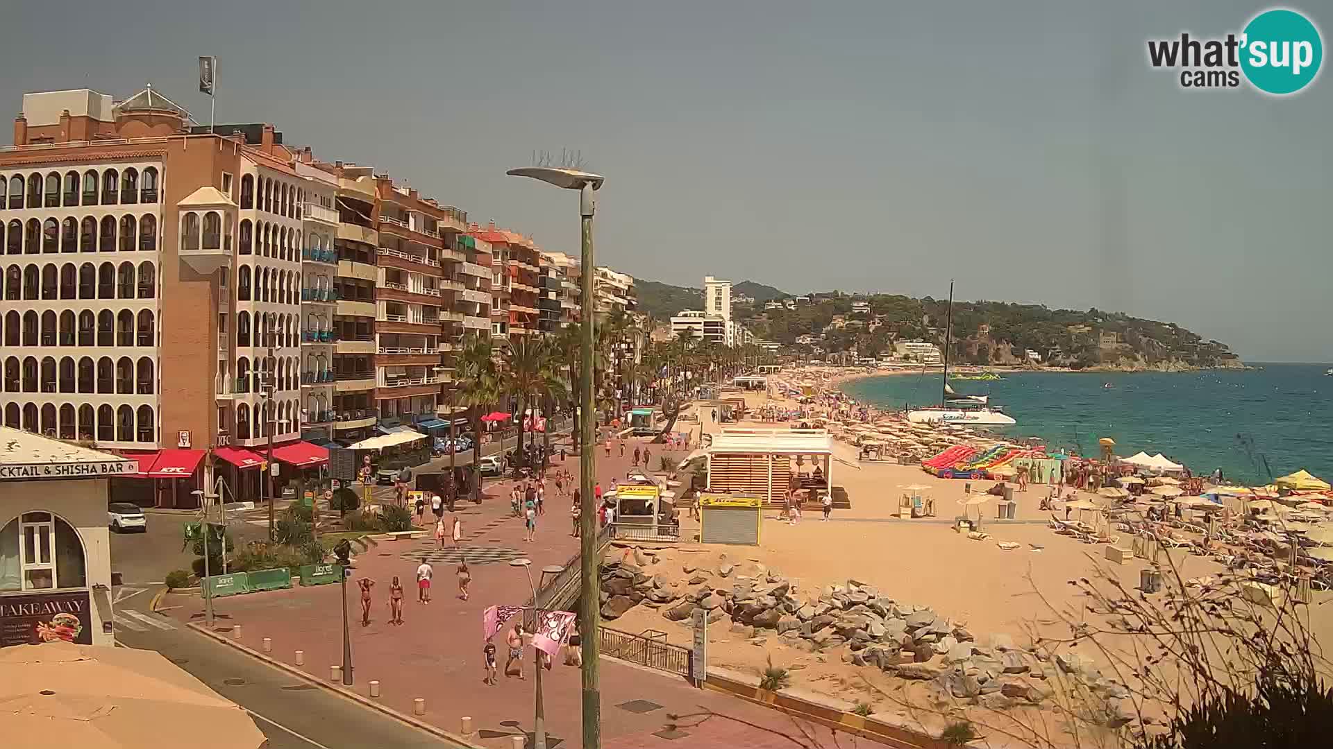 Webcam streaming Lloret de Mar – Plage