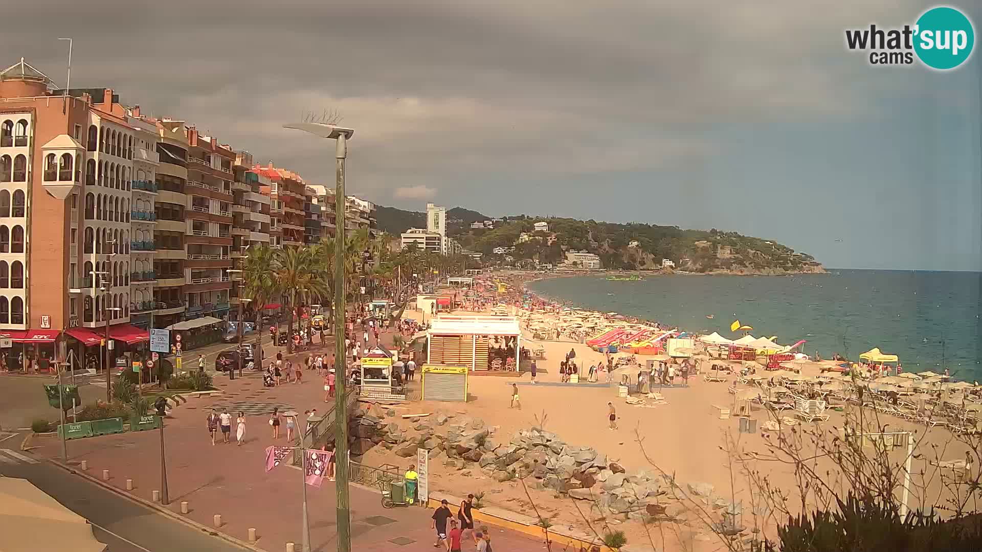 Webcam streaming Lloret de Mar – Plage