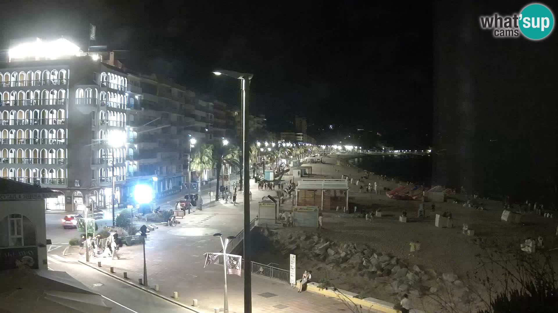 Webcam streaming Lloret de Mar – Plage