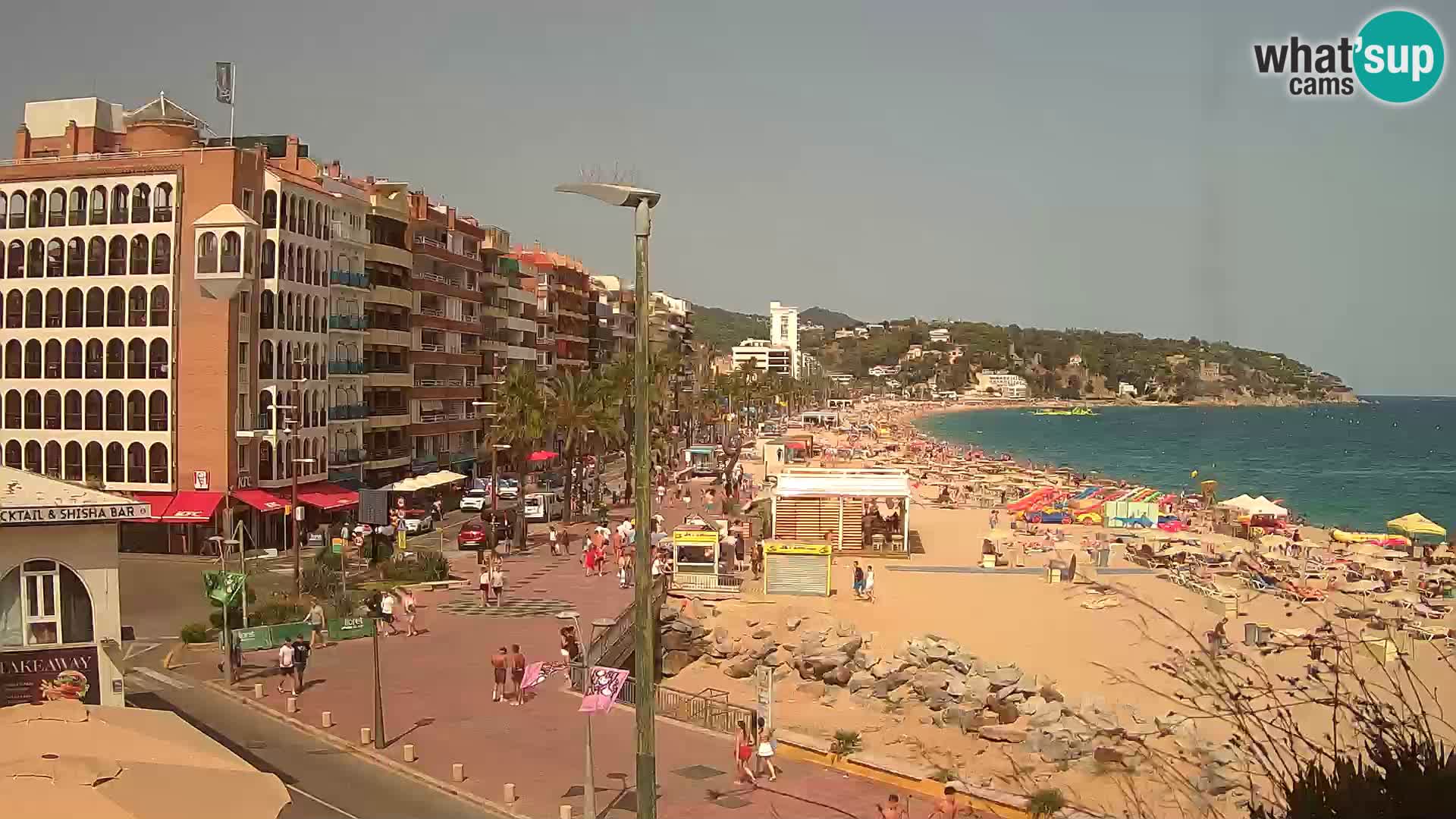 Webcam live Lloret de Mar – la spiaggia principale