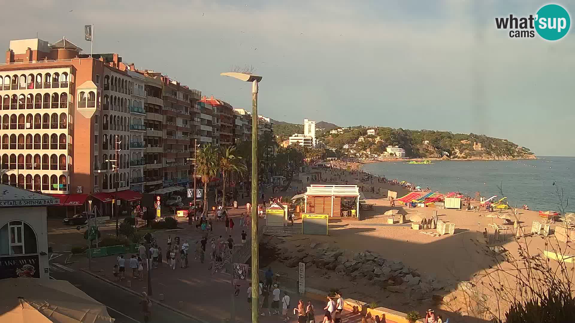 Kamera v živo Lloret de Mar – plaža