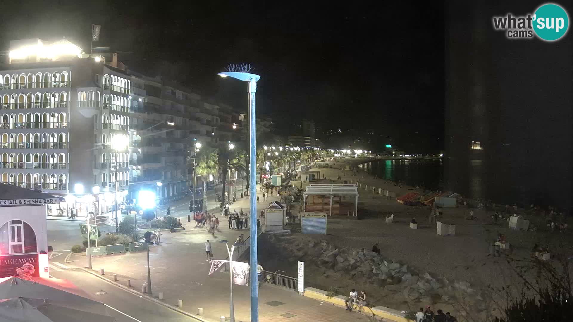 Web kamera Lloret de Mar – plaža