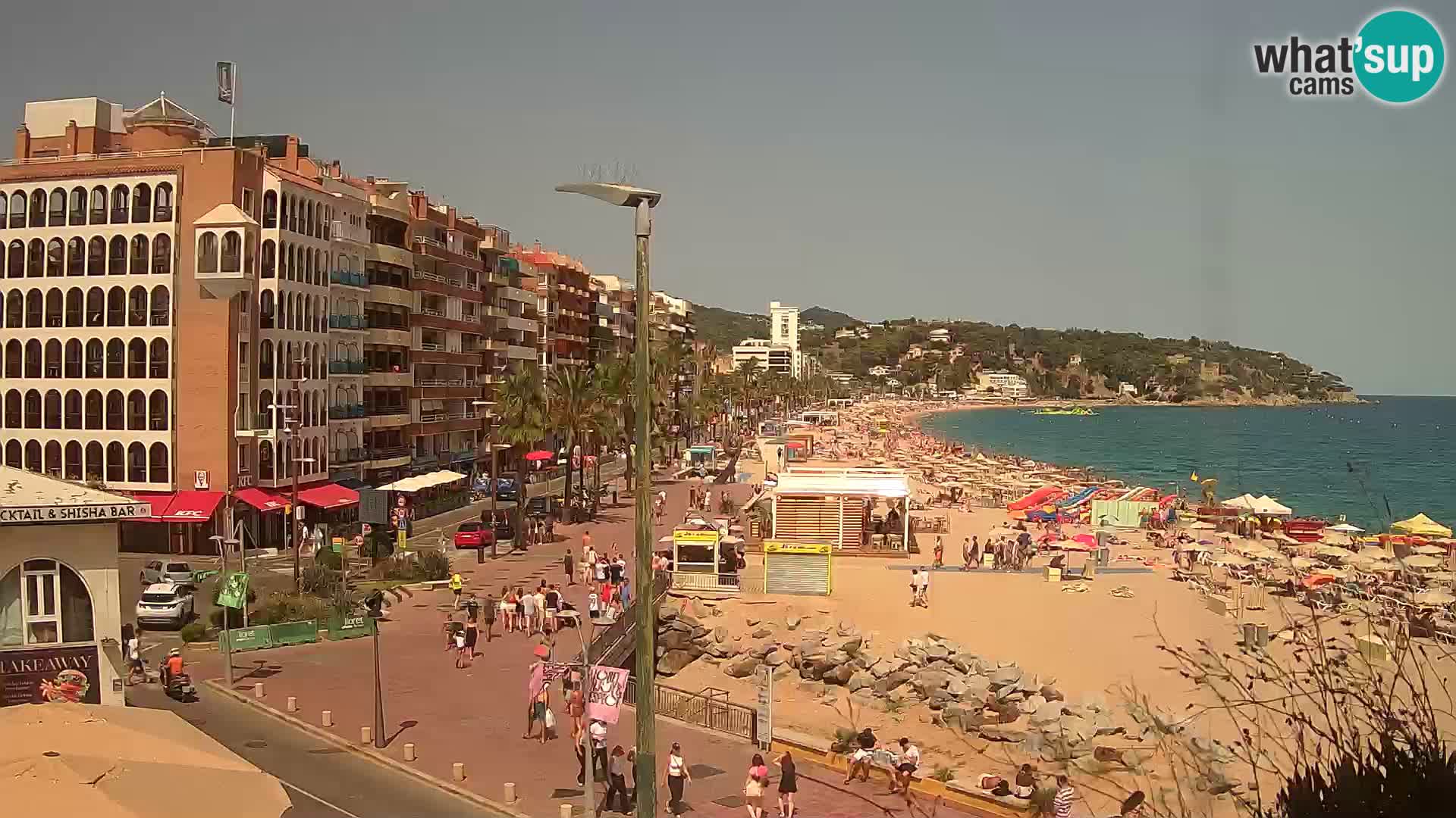 Webcam live Lloret de Mar – Hauptstrand