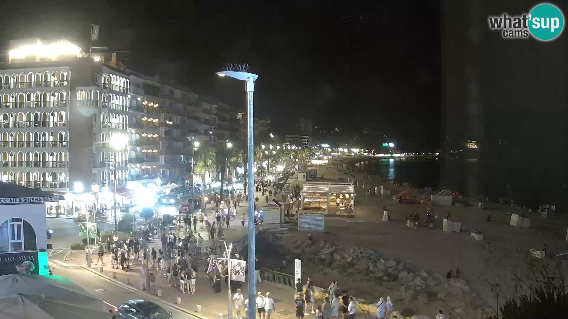 Webcam live Lloret de Mar – la spiaggia principale
