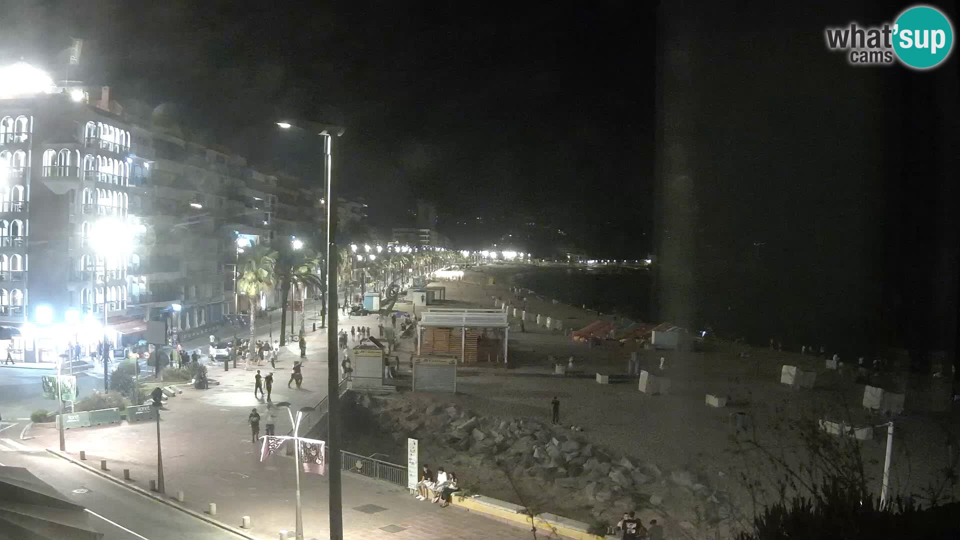 Webcam Lloret de Mar – the main beach – – Costa Brava – Spain