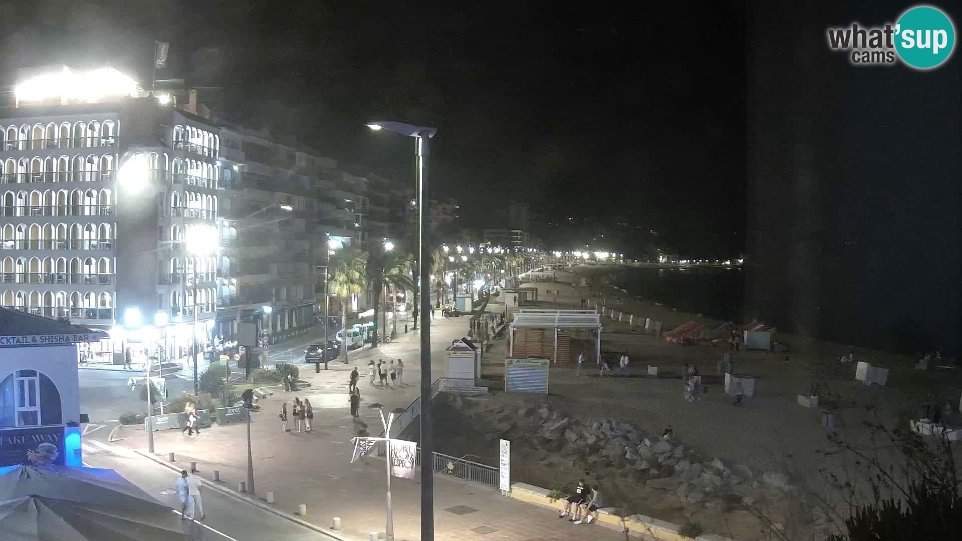 Web kamera Lloret de Mar – plaža