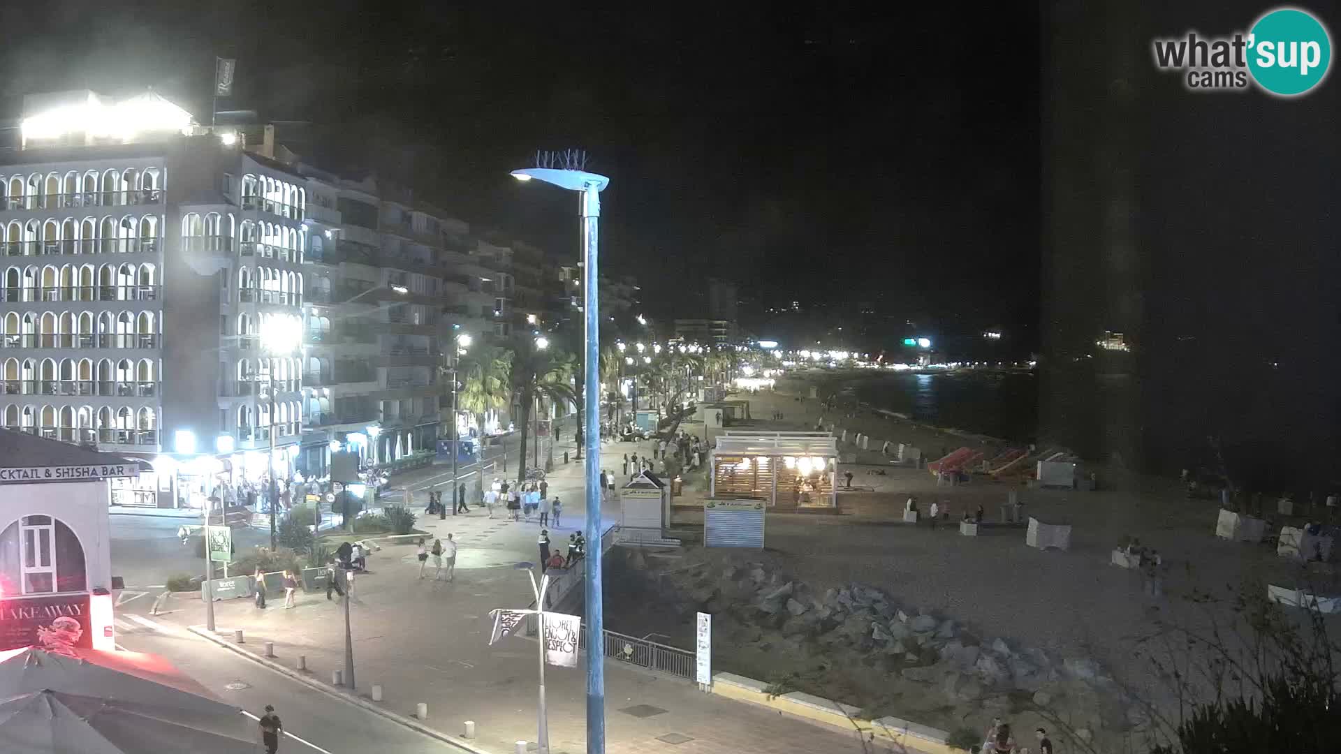 Webcam live Lloret de Mar – la spiaggia principale
