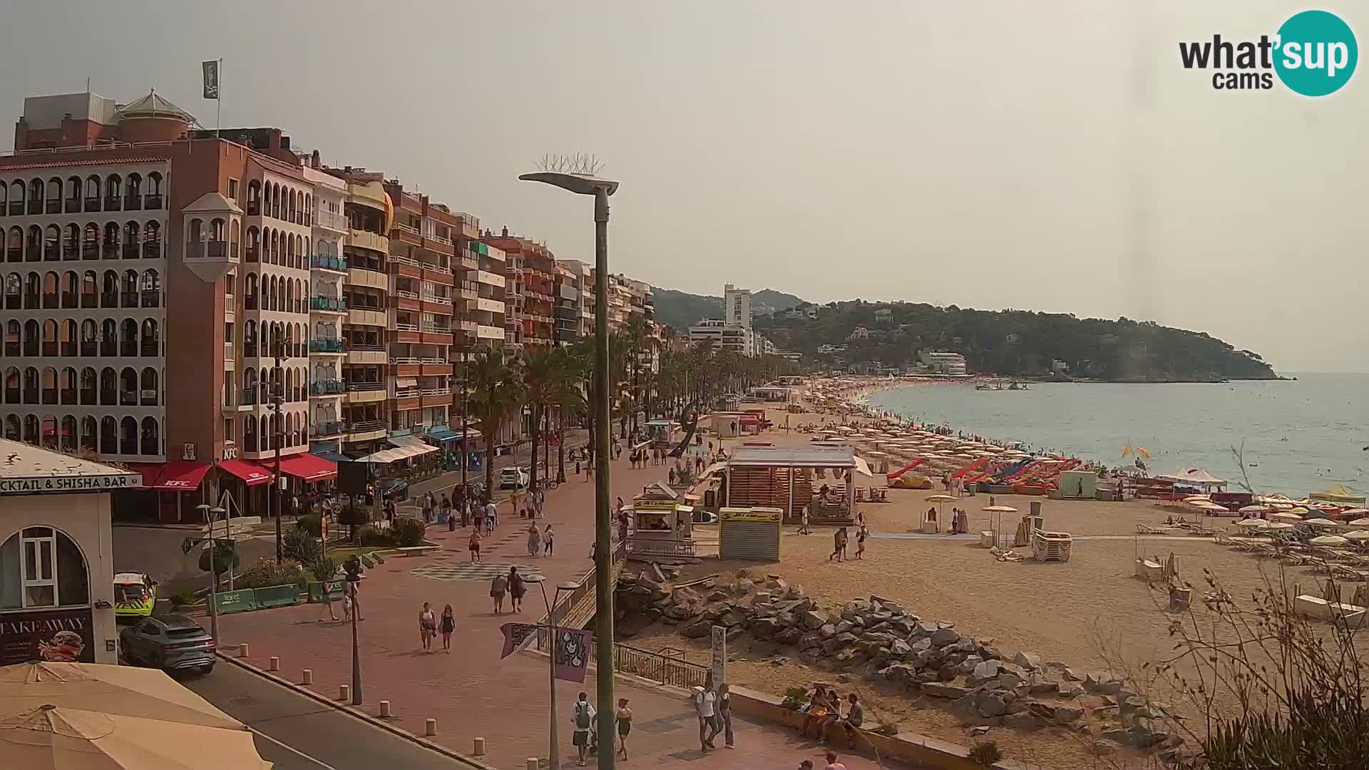 Webcam live Lloret de Mar – la spiaggia principale