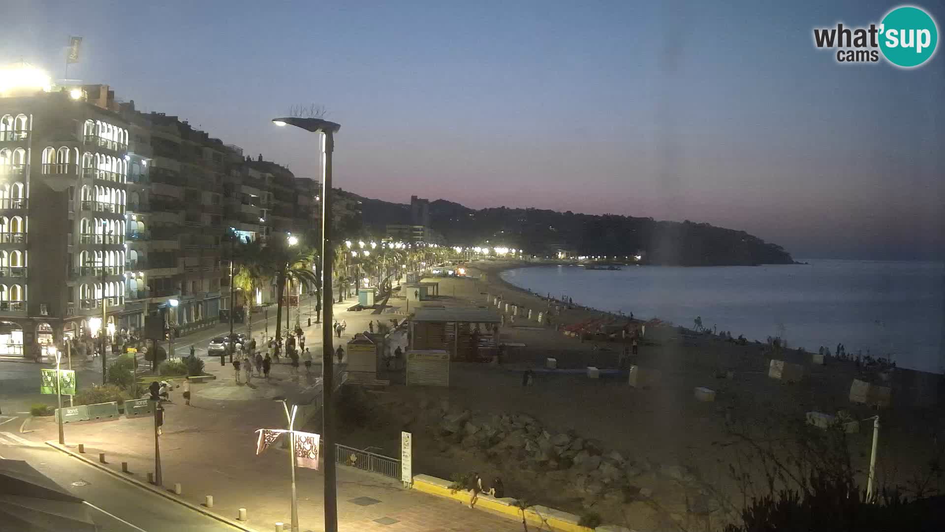 Webcam Live Lloret de Mar – La plage
