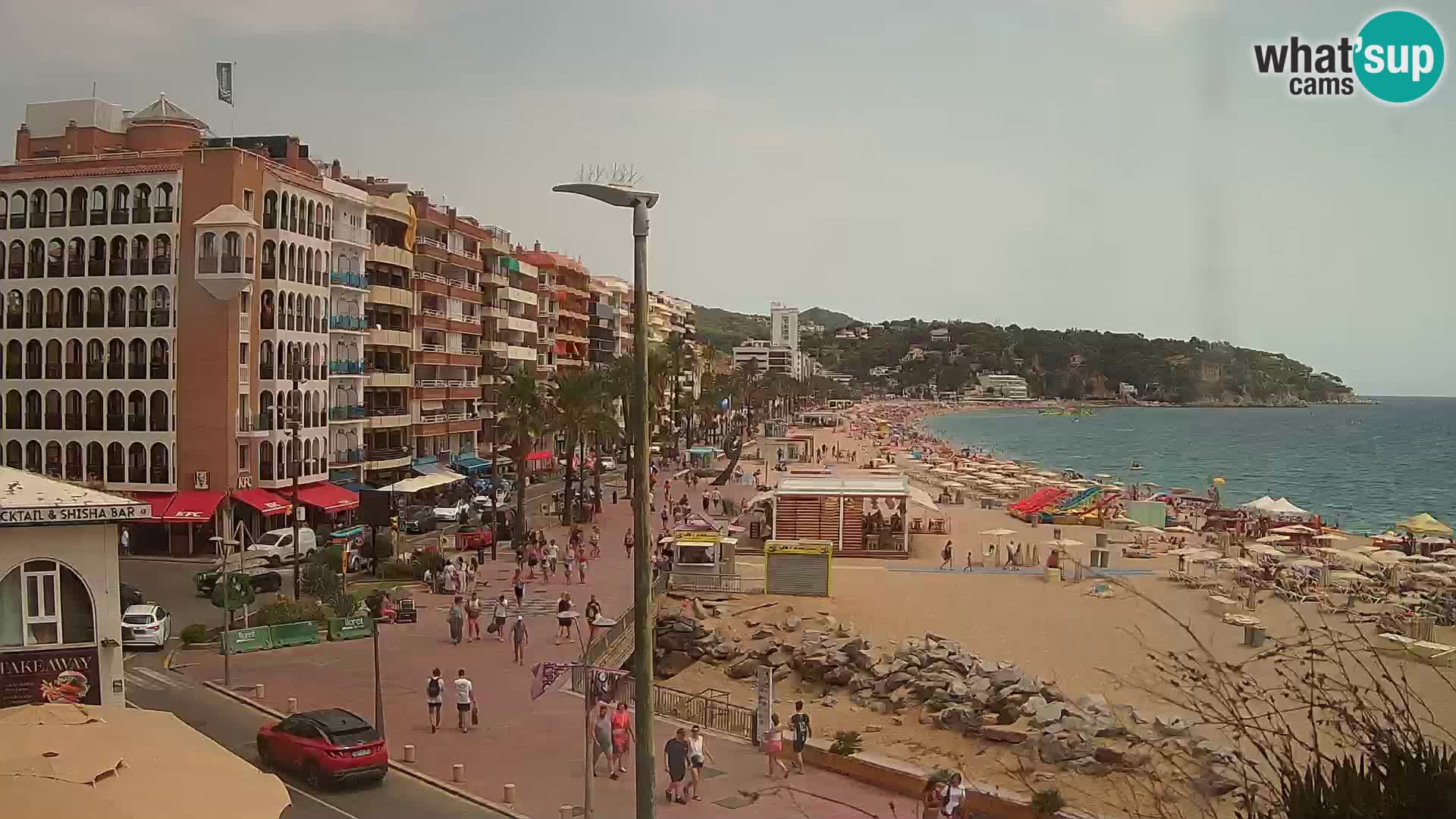 Webcam streaming Lloret de Mar – Plage