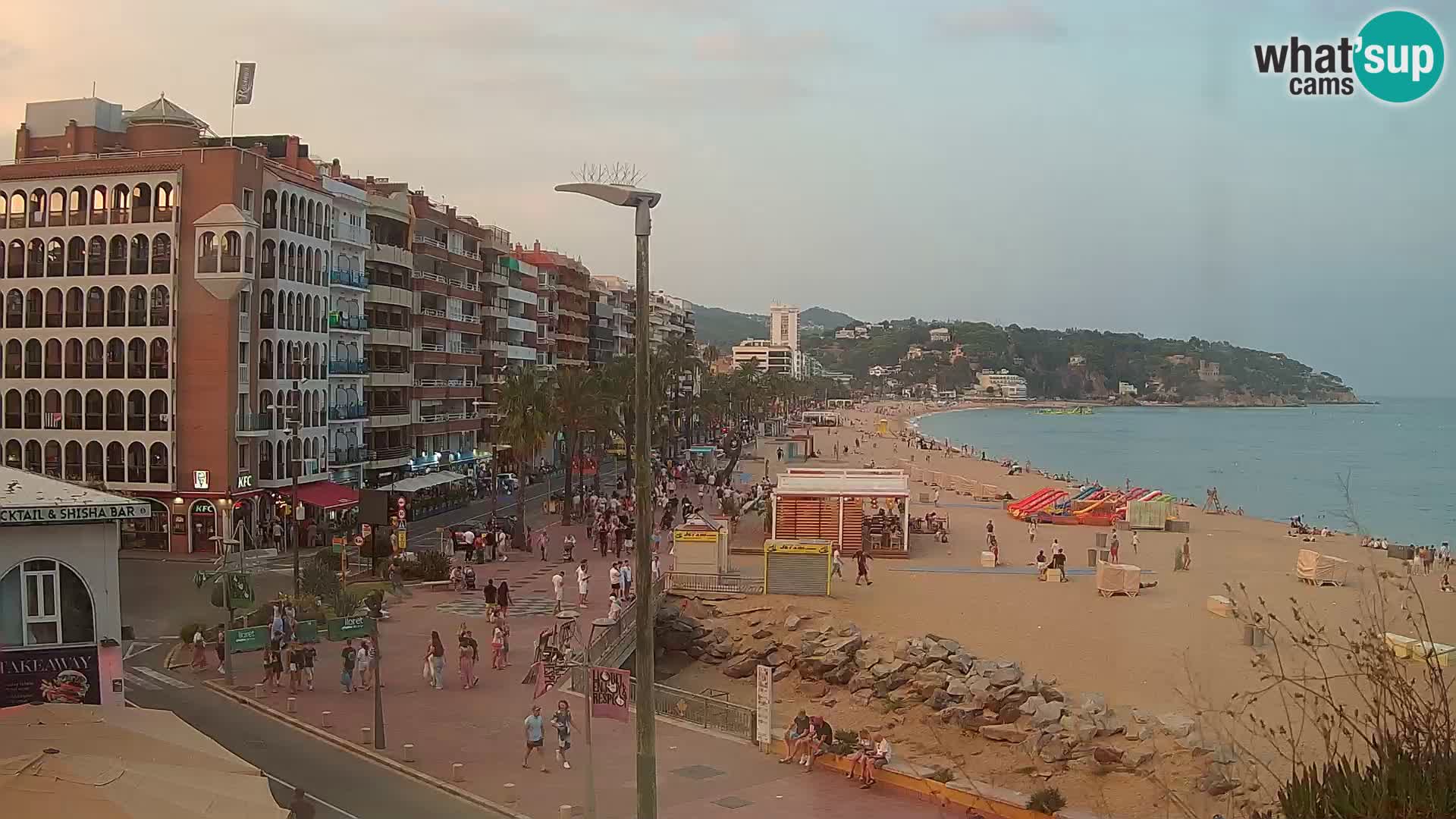 Webcam live Lloret de Mar – Hauptstrand