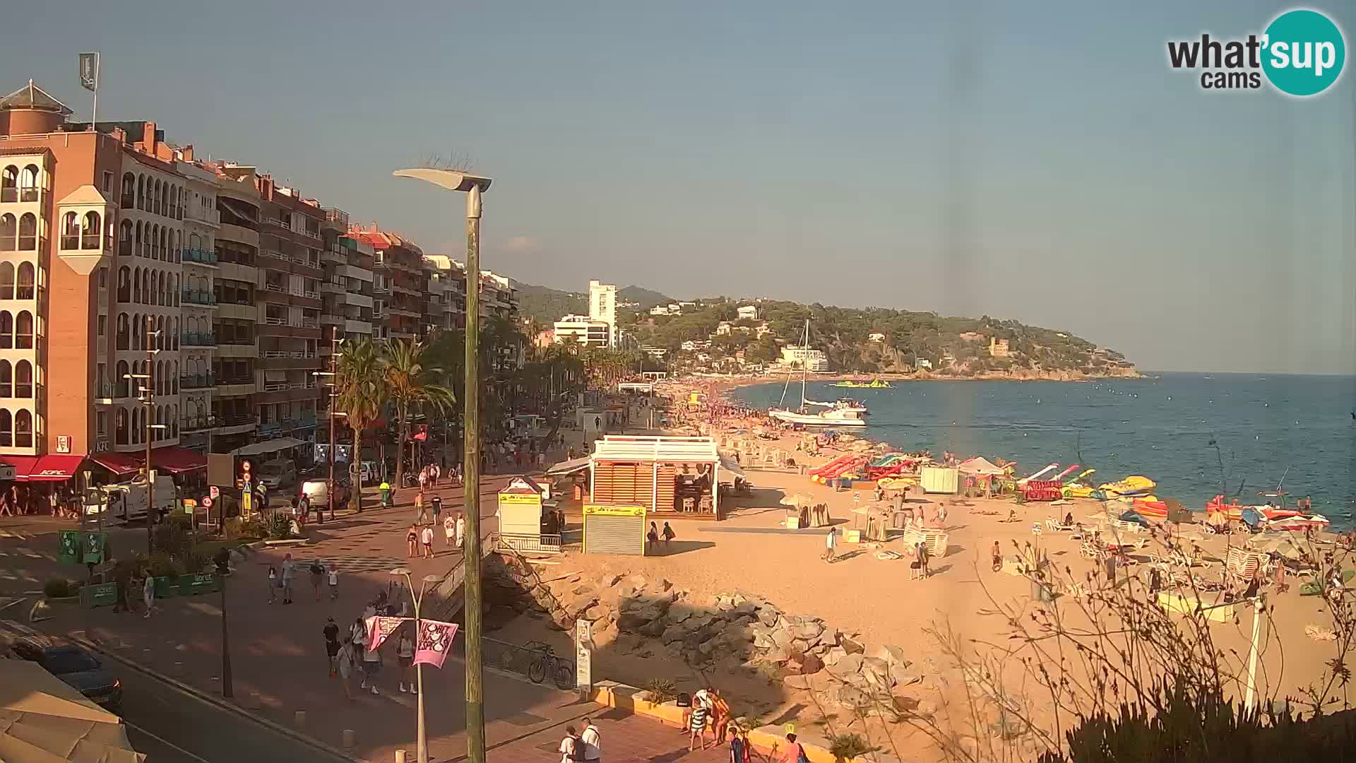 Webcam streaming Lloret de Mar – Plage