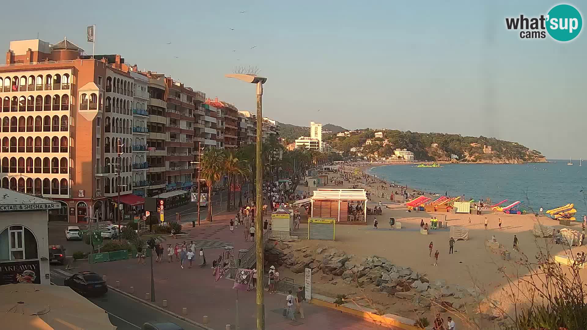Webcam streaming Lloret de Mar – Plage