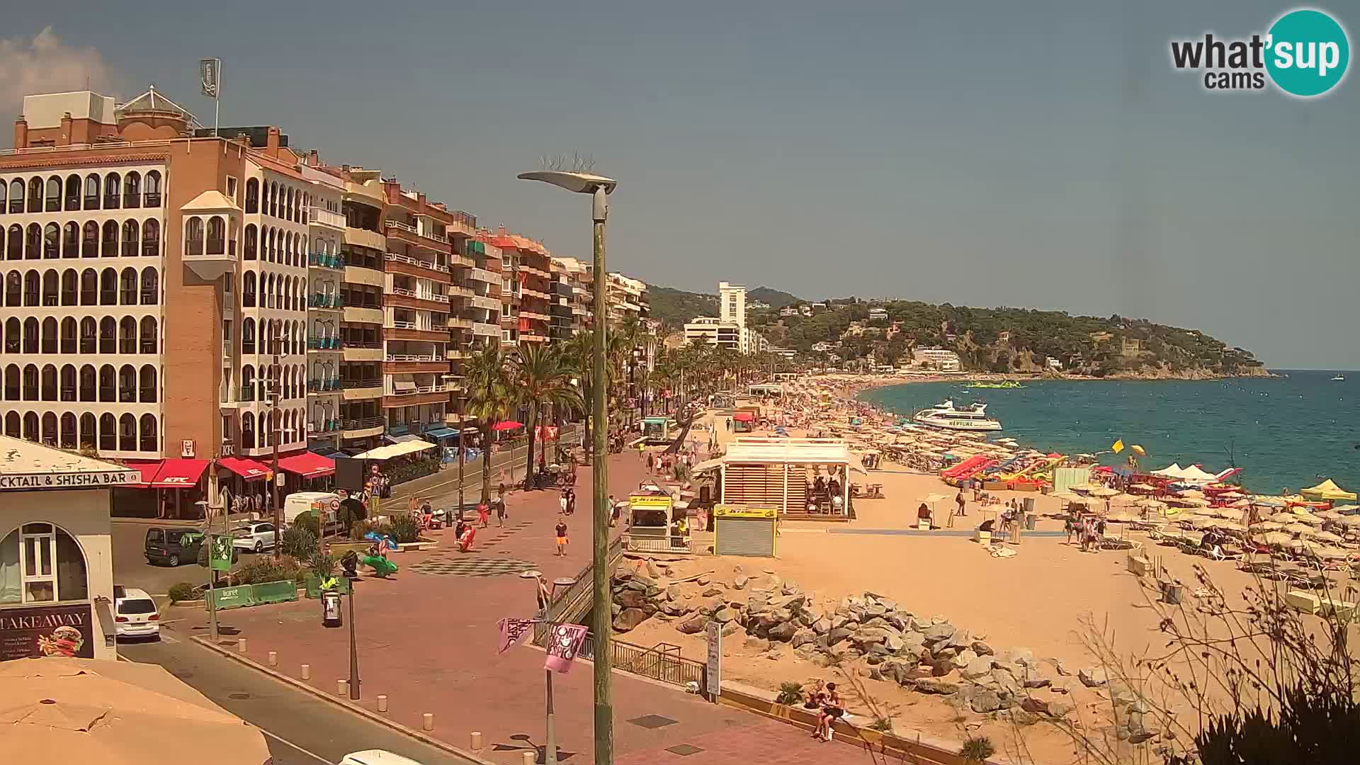 Webcam live Lloret de Mar – la spiaggia principale