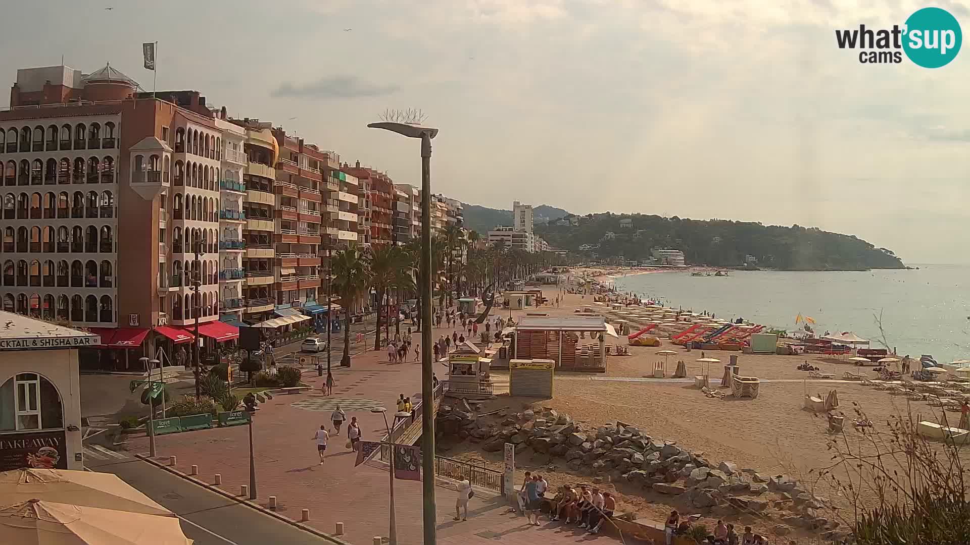 Webcam live Lloret de Mar – Hauptstrand