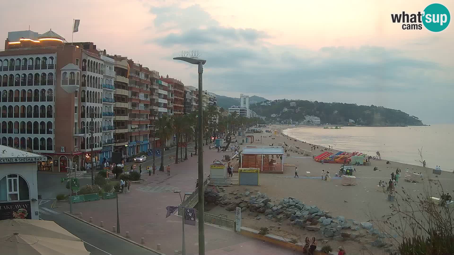 Webcam streaming Lloret de Mar – Plage