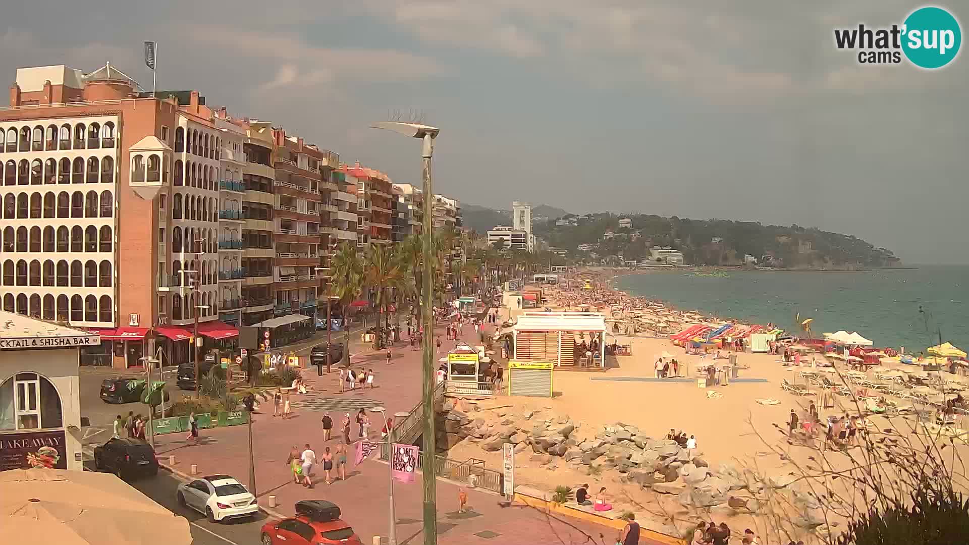 Webcam streaming Lloret de Mar – Plage