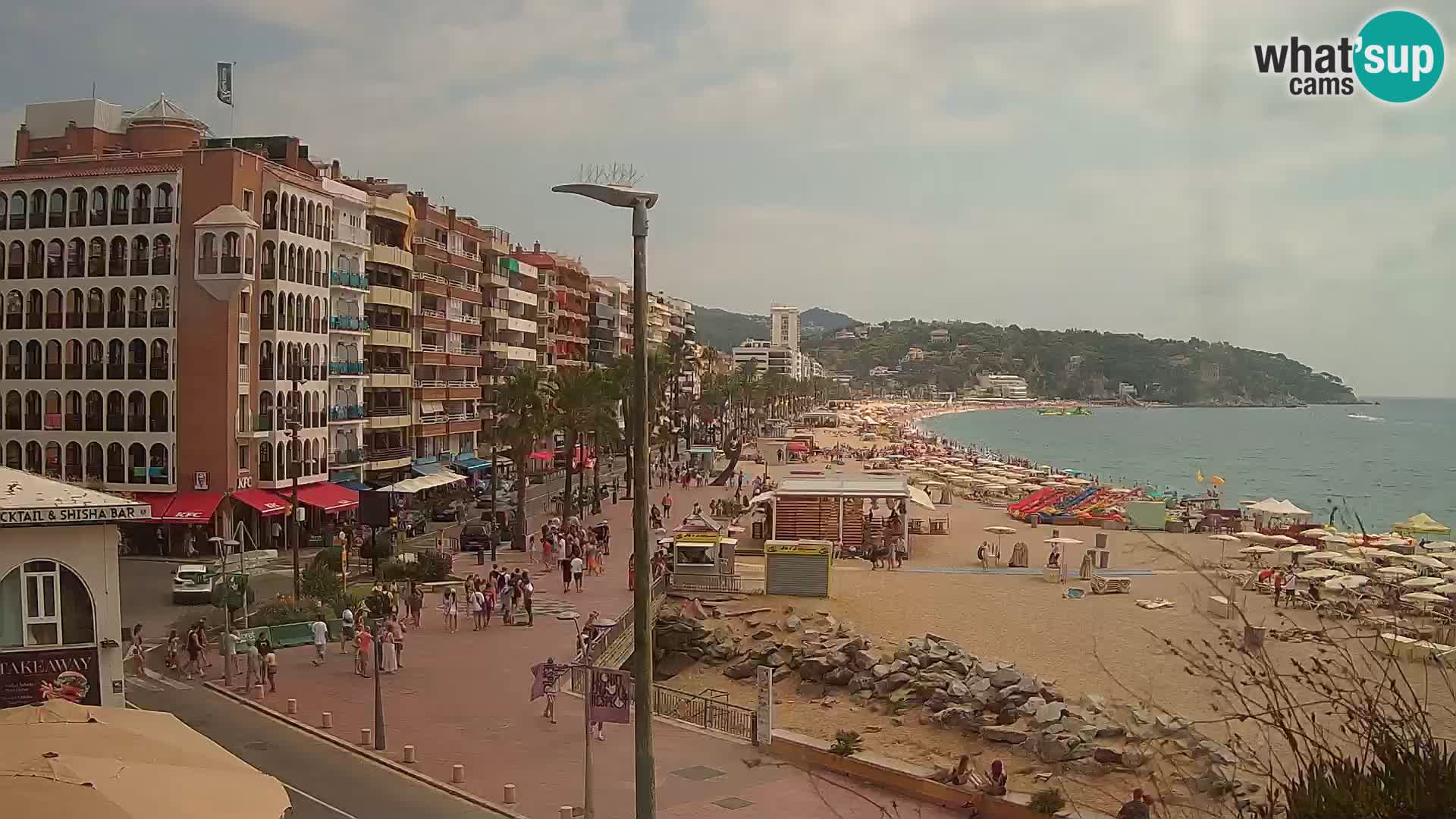 Webcam live Lloret de Mar – la spiaggia principale