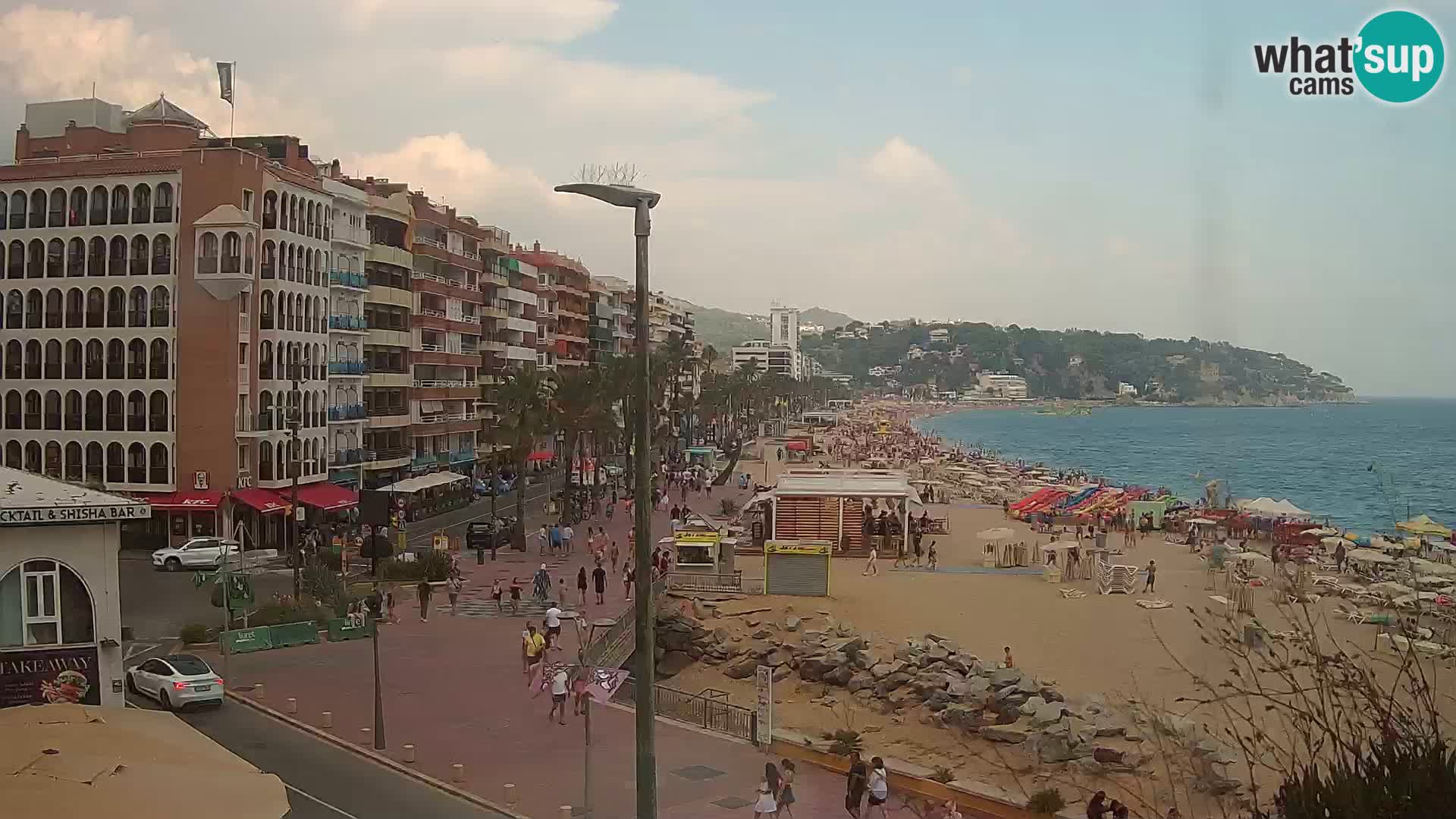 Webcam live Lloret de Mar – Hauptstrand