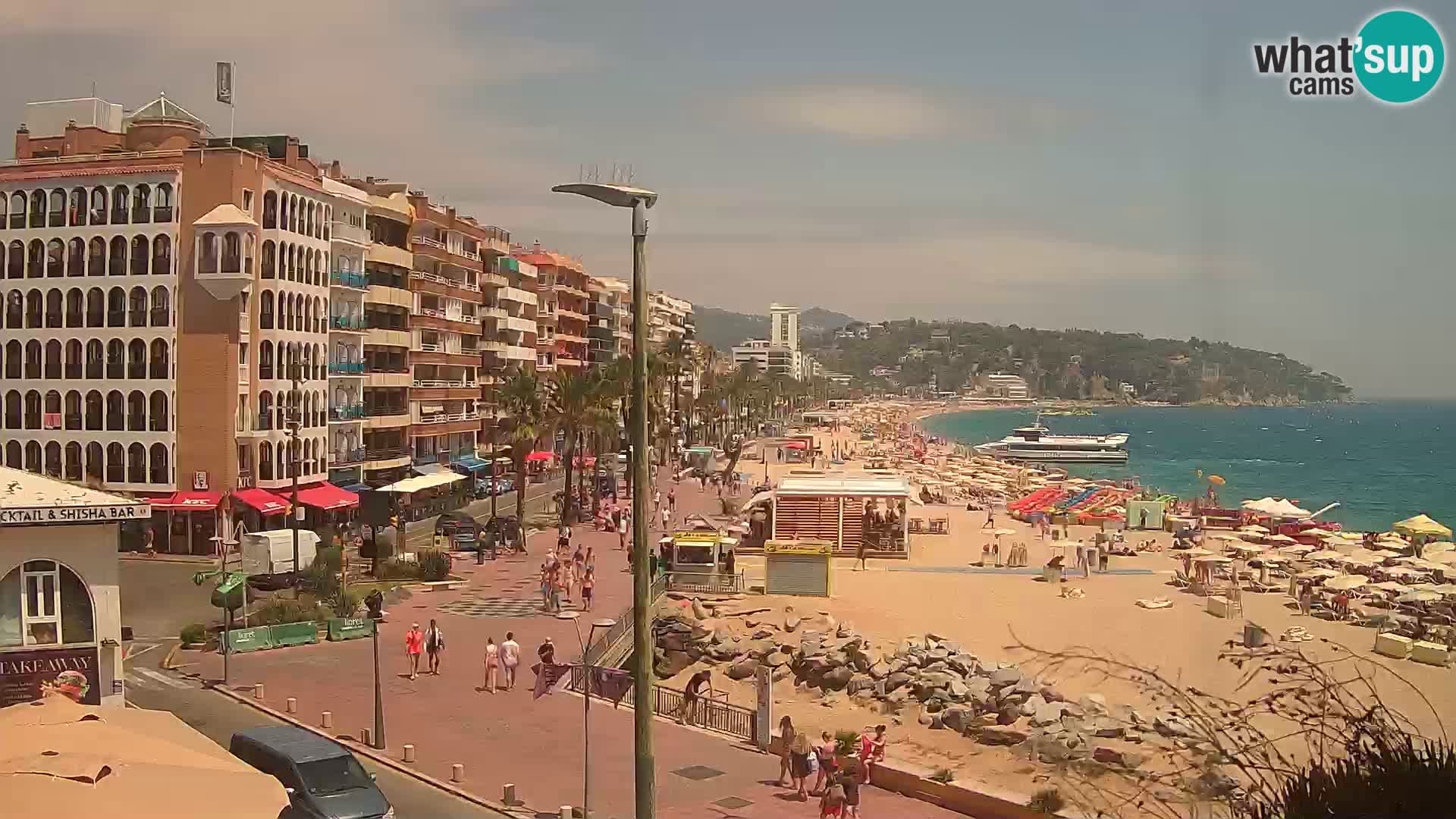 Webcam live Lloret de Mar – la spiaggia principale