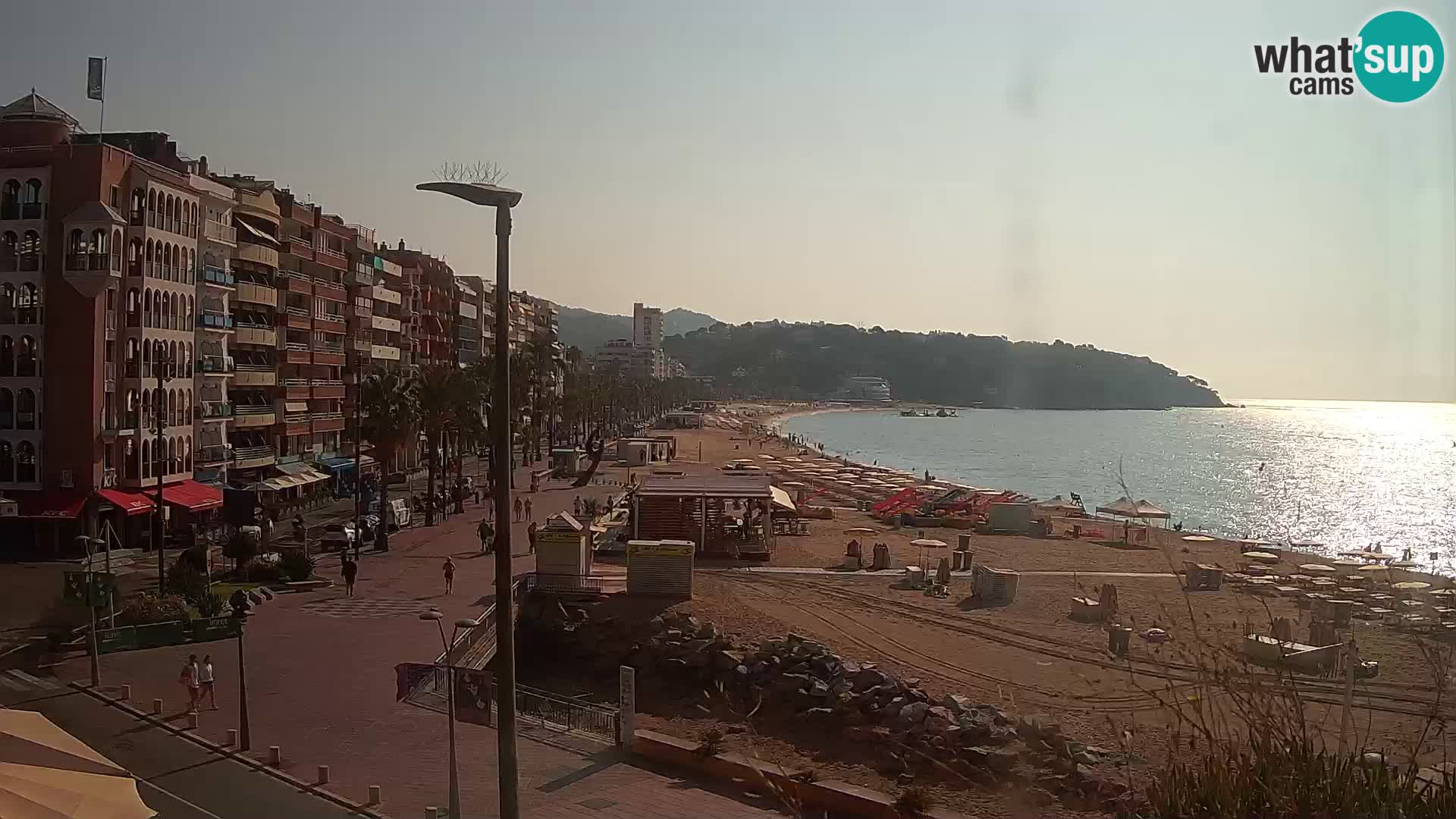 Webcam live Lloret de Mar – la spiaggia principale