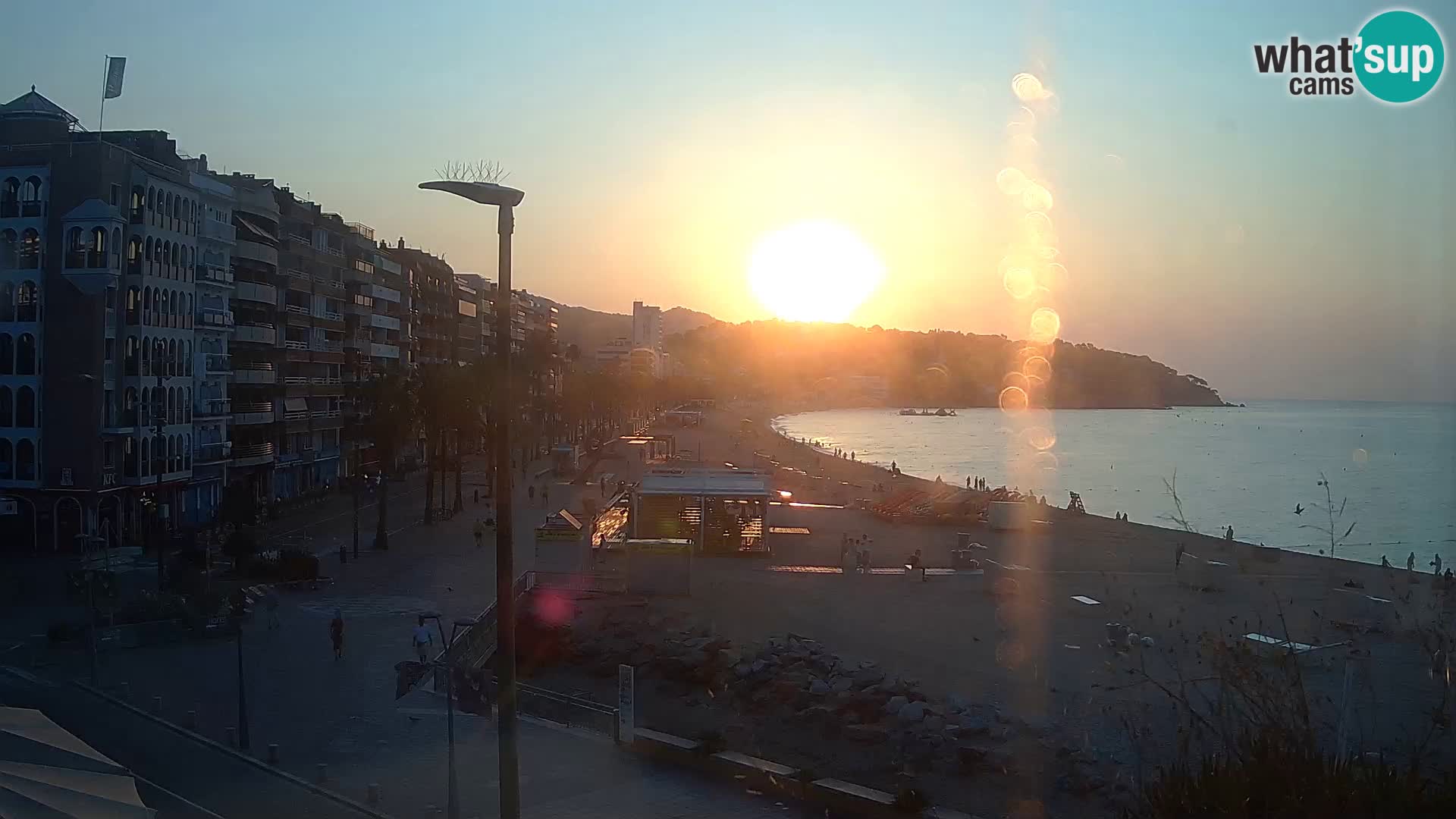 Web kamera Lloret de Mar – plaža