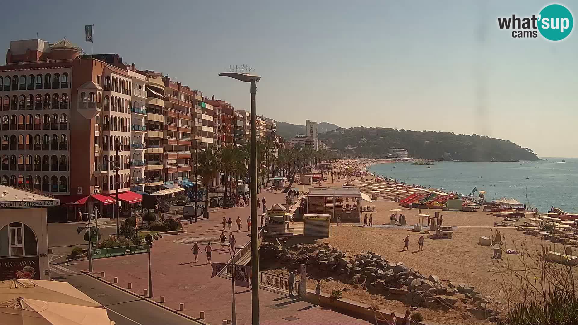 Webcam live Lloret de Mar – la spiaggia principale