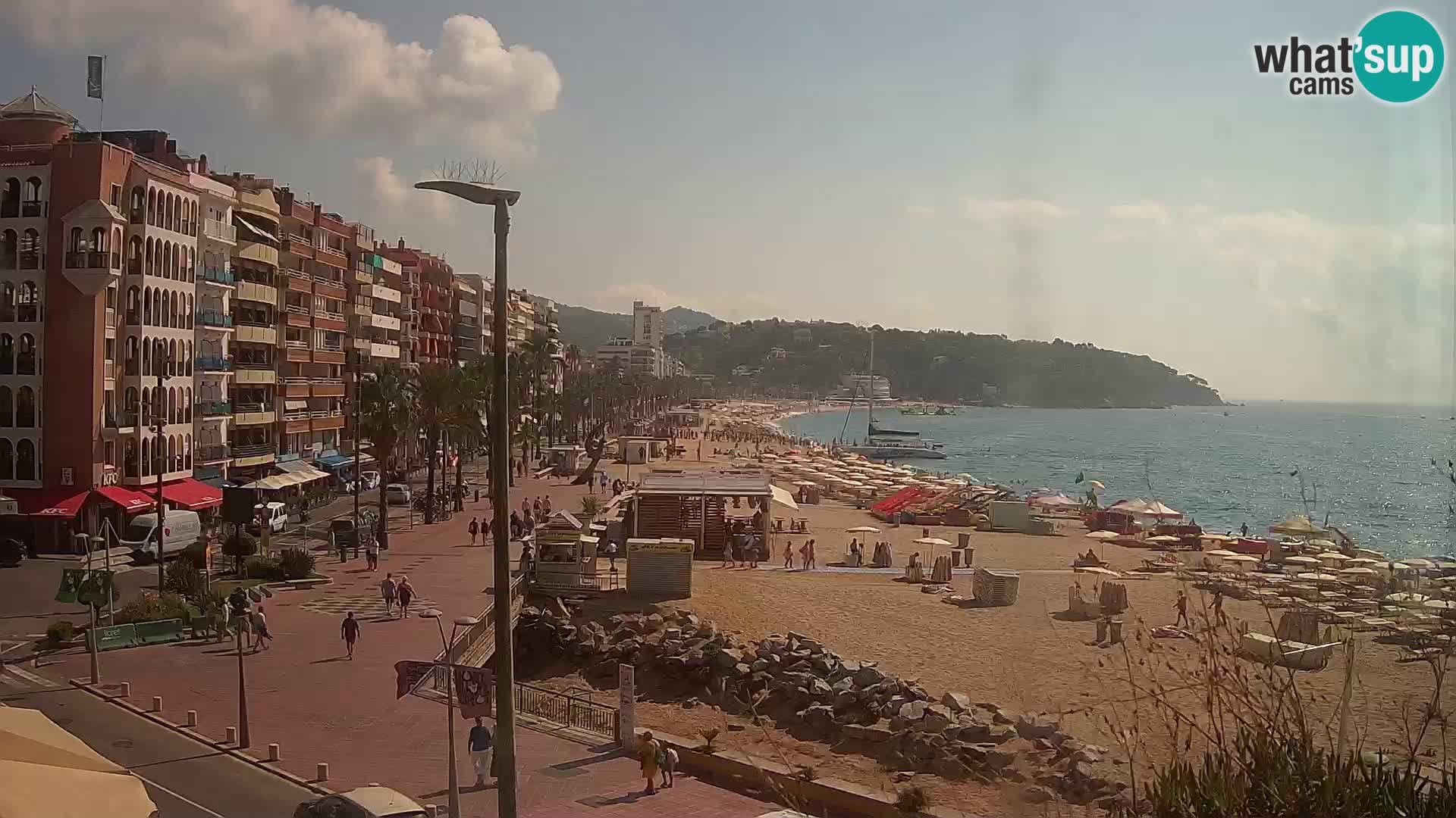 Webcam streaming Lloret de Mar – Plage