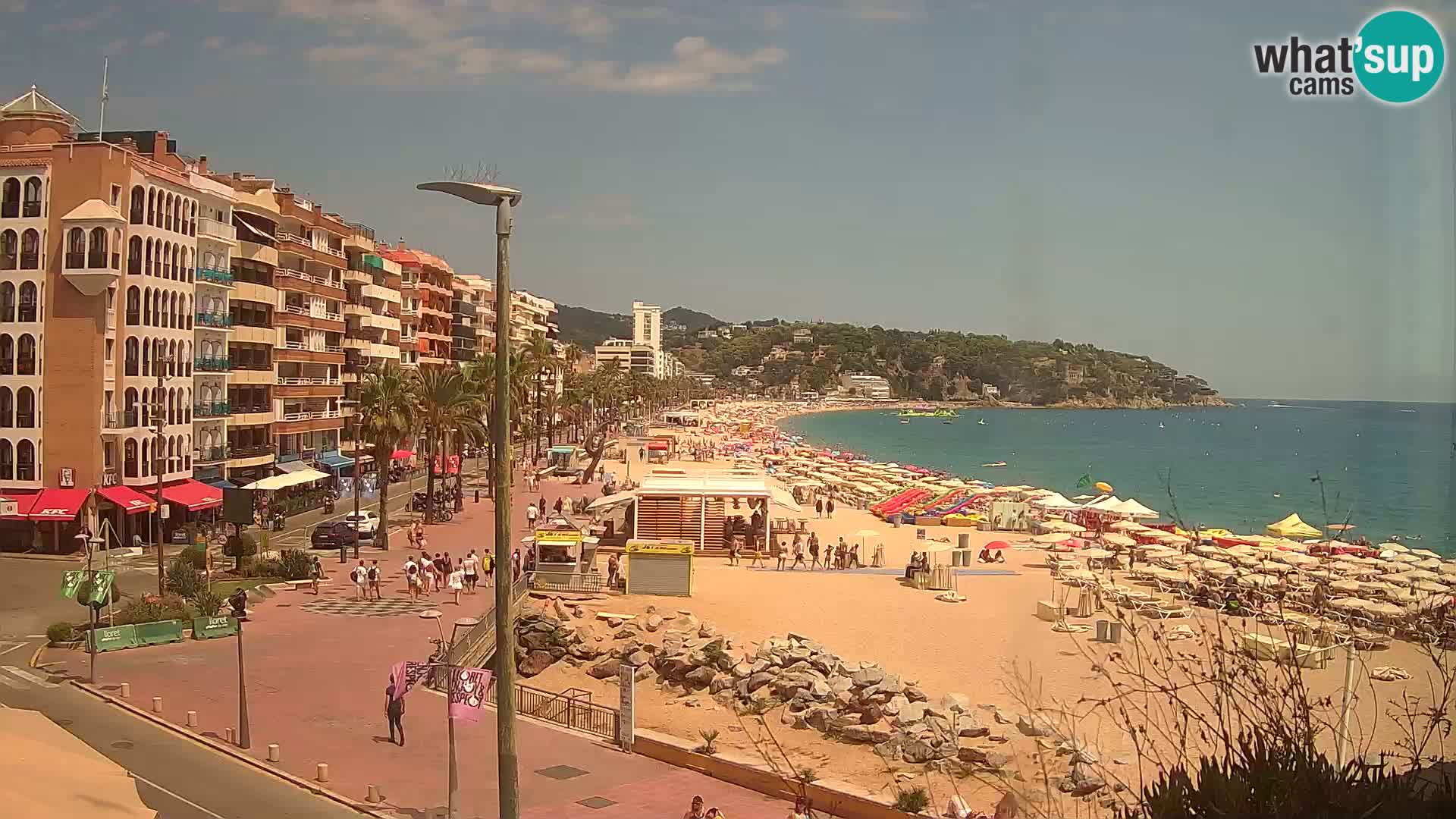 Webcam live Lloret de Mar – Playa
